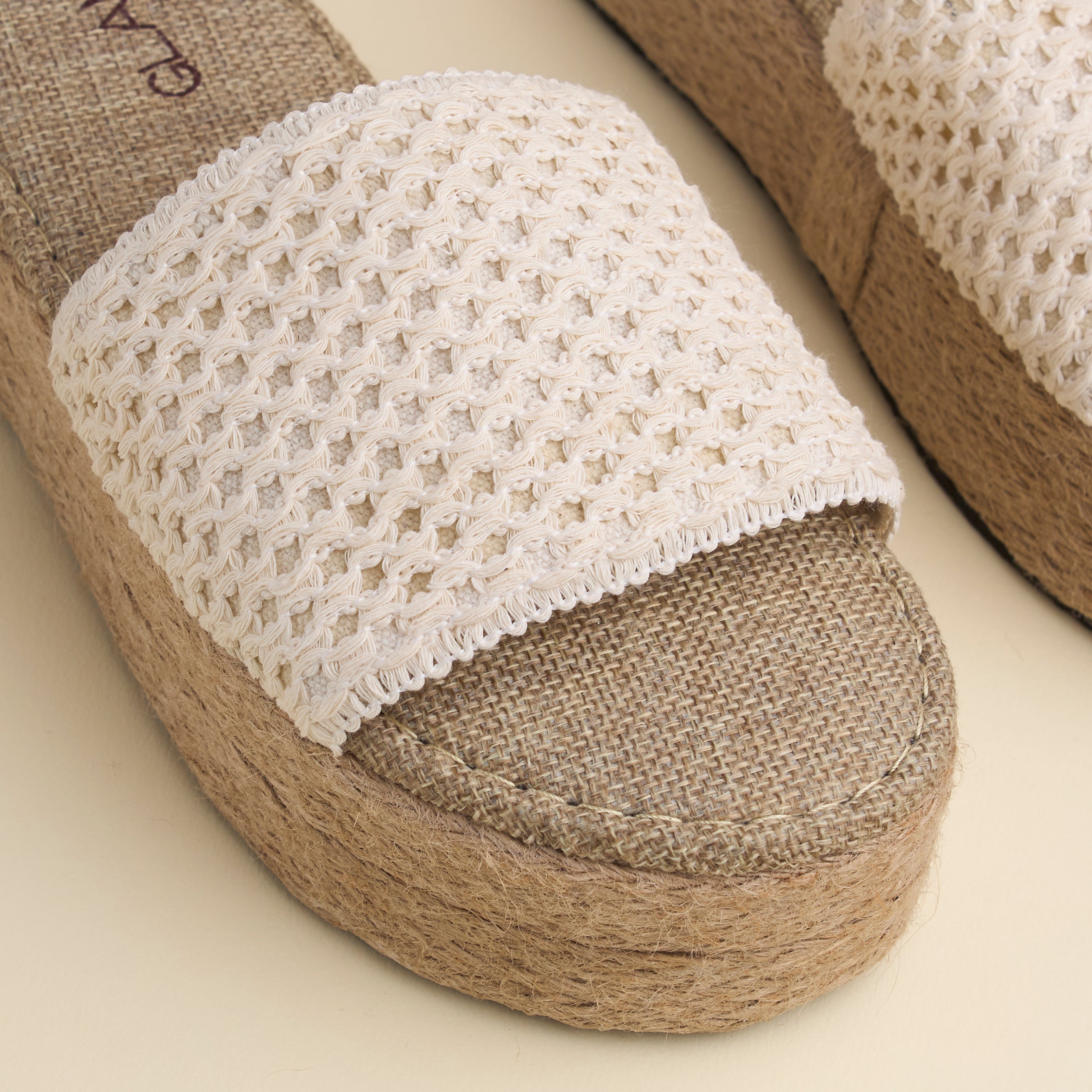MAIA Slippers (Platform) — handcrafted women's slippers from Glamsy Egypt