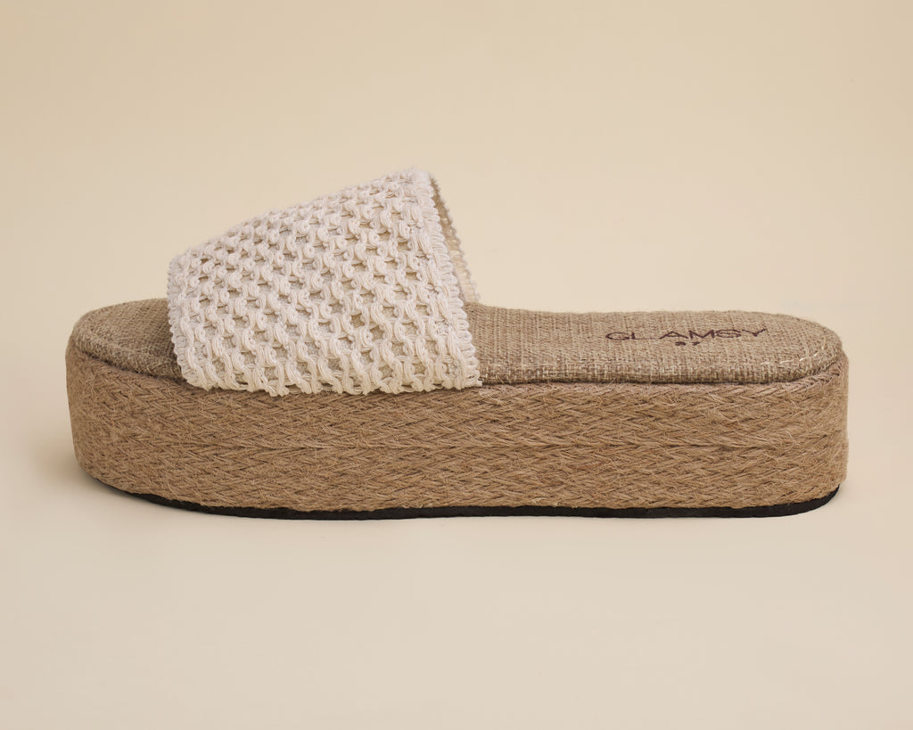 MAIA Slippers (Platform) — handcrafted women's slippers from Glamsy Egypt