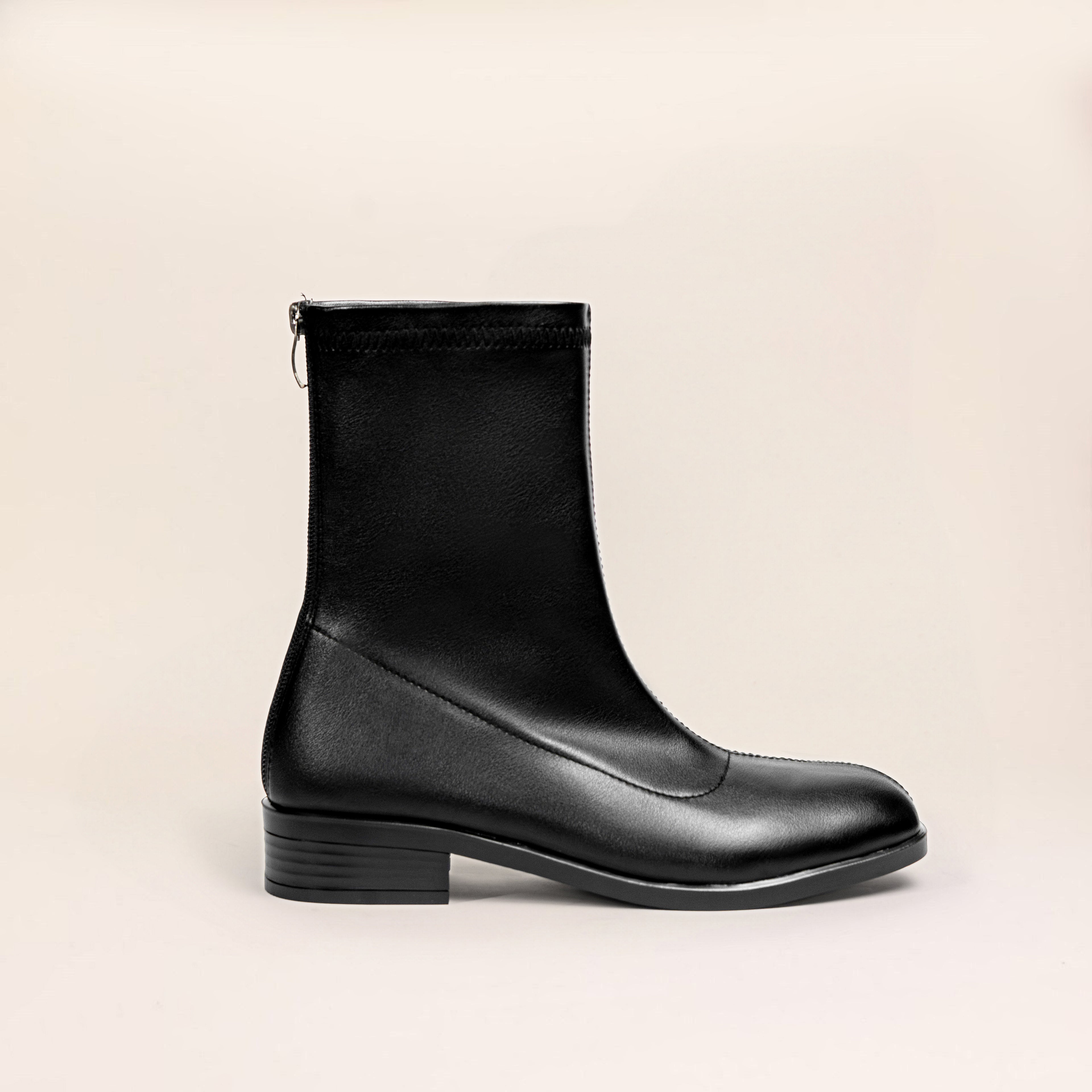 Flora Boots (Leather) — handcrafted women's boots from Glamsy Egypt