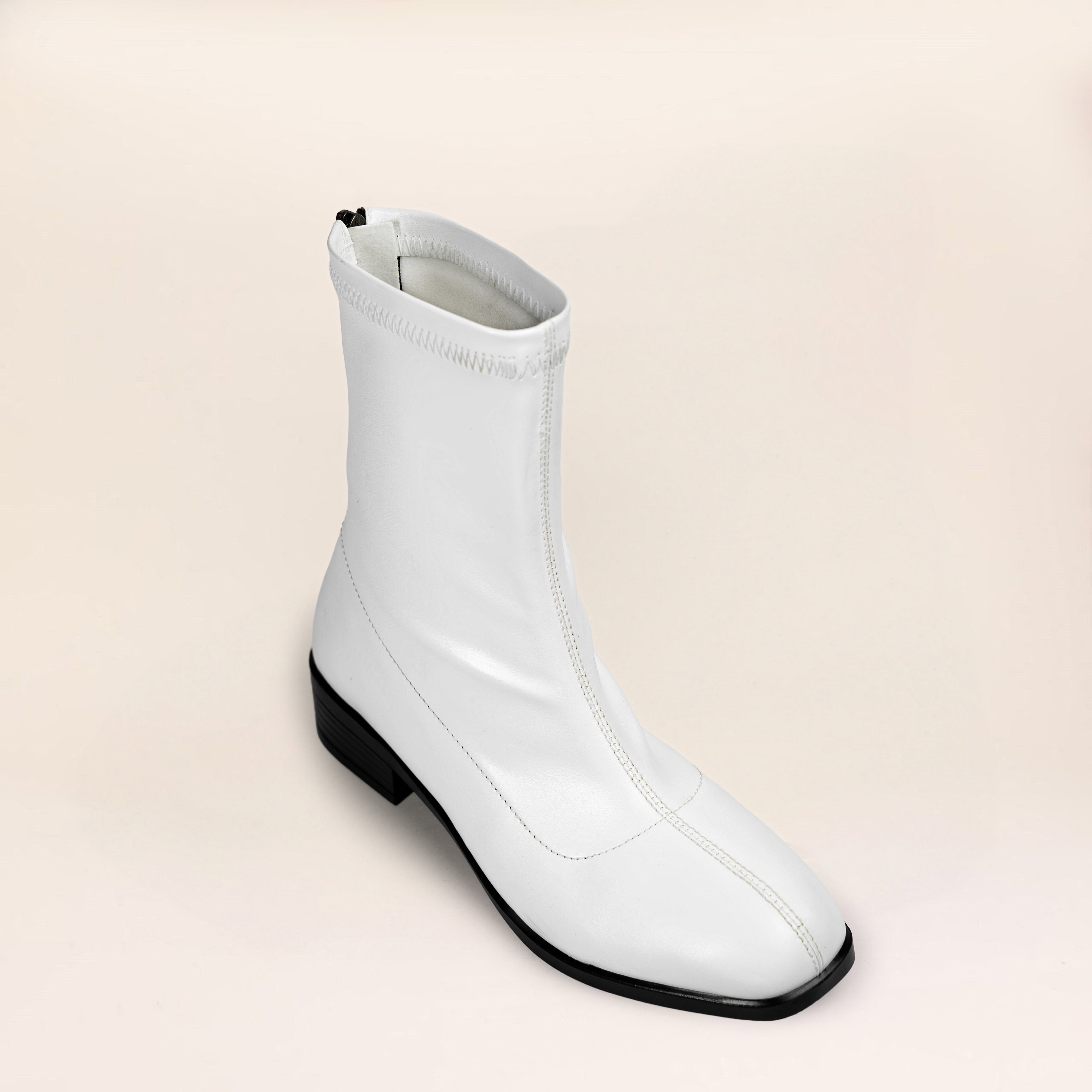 Flora Boots (Leather) — handcrafted women's boots from Glamsy Egypt