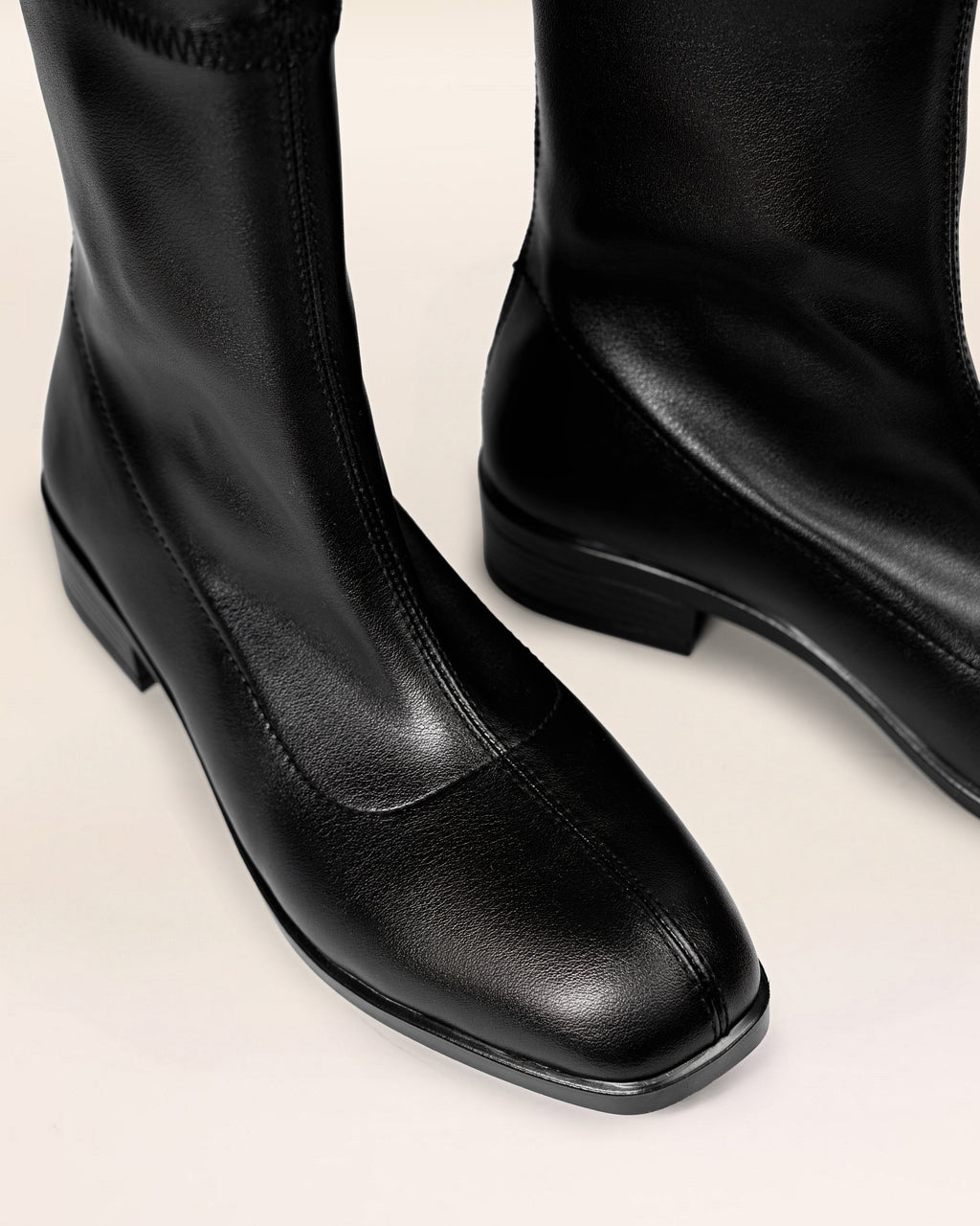 Flora Boots (Leather) — handcrafted women's boots from Glamsy Egypt