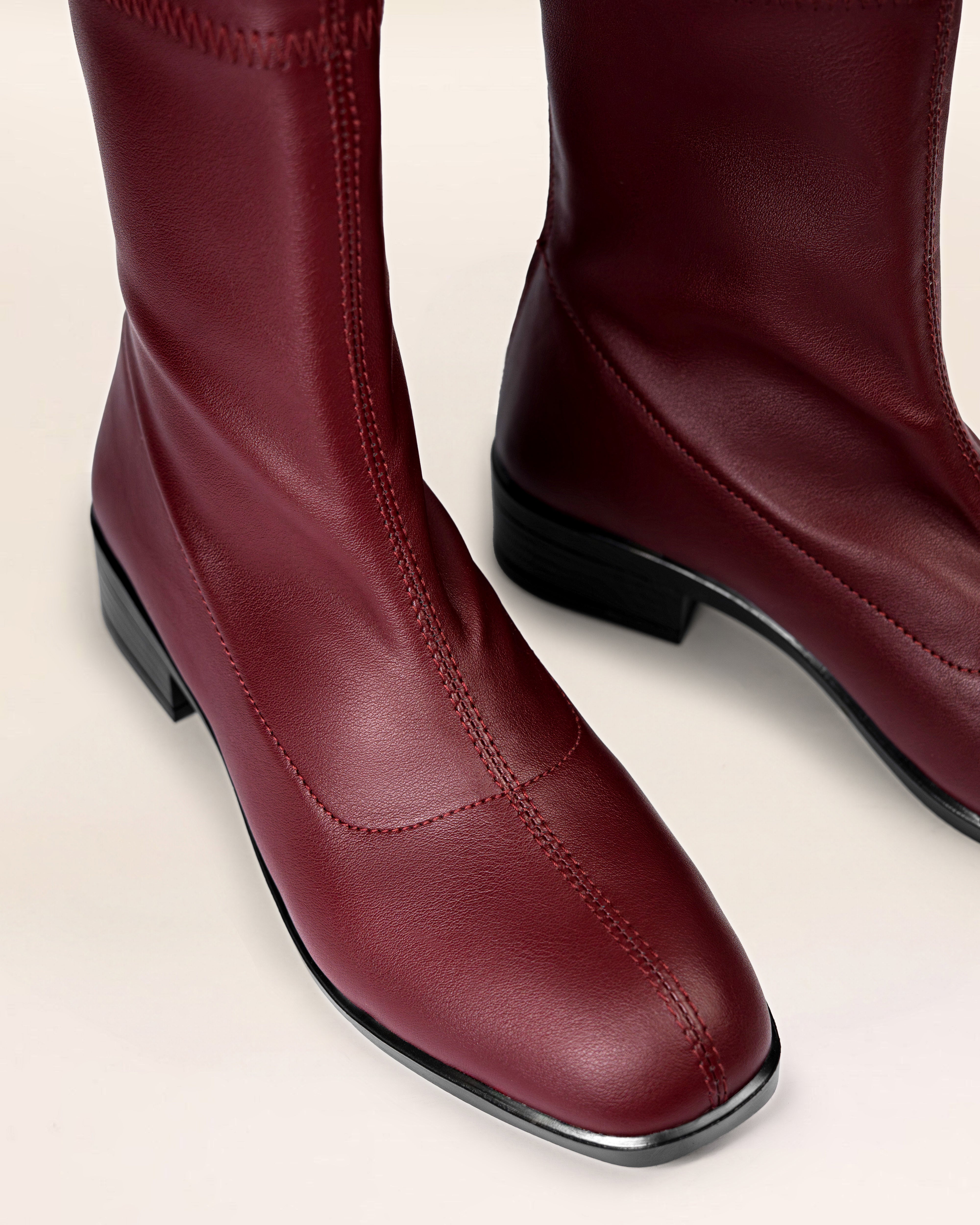 Flora Boots (Leather)