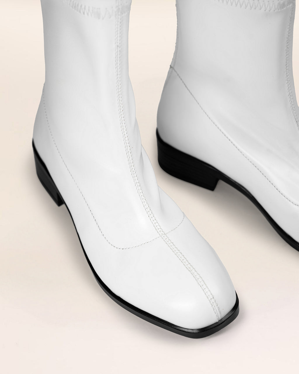 Flora Boots (Leather) — handcrafted women's boots from Glamsy Egypt