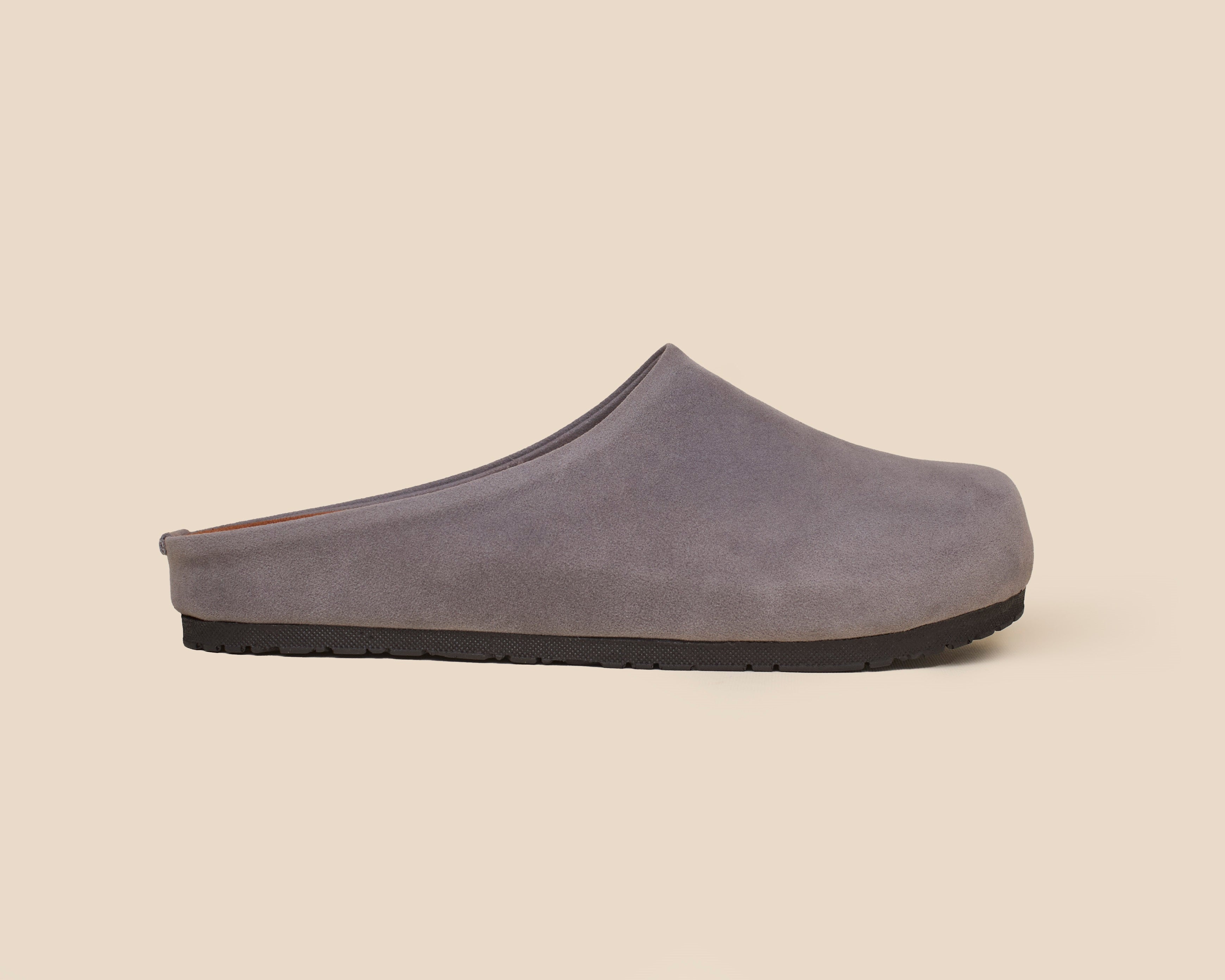 Minimal Clogs (Suede) — handcrafted women's clogs from Glamsy Egypt