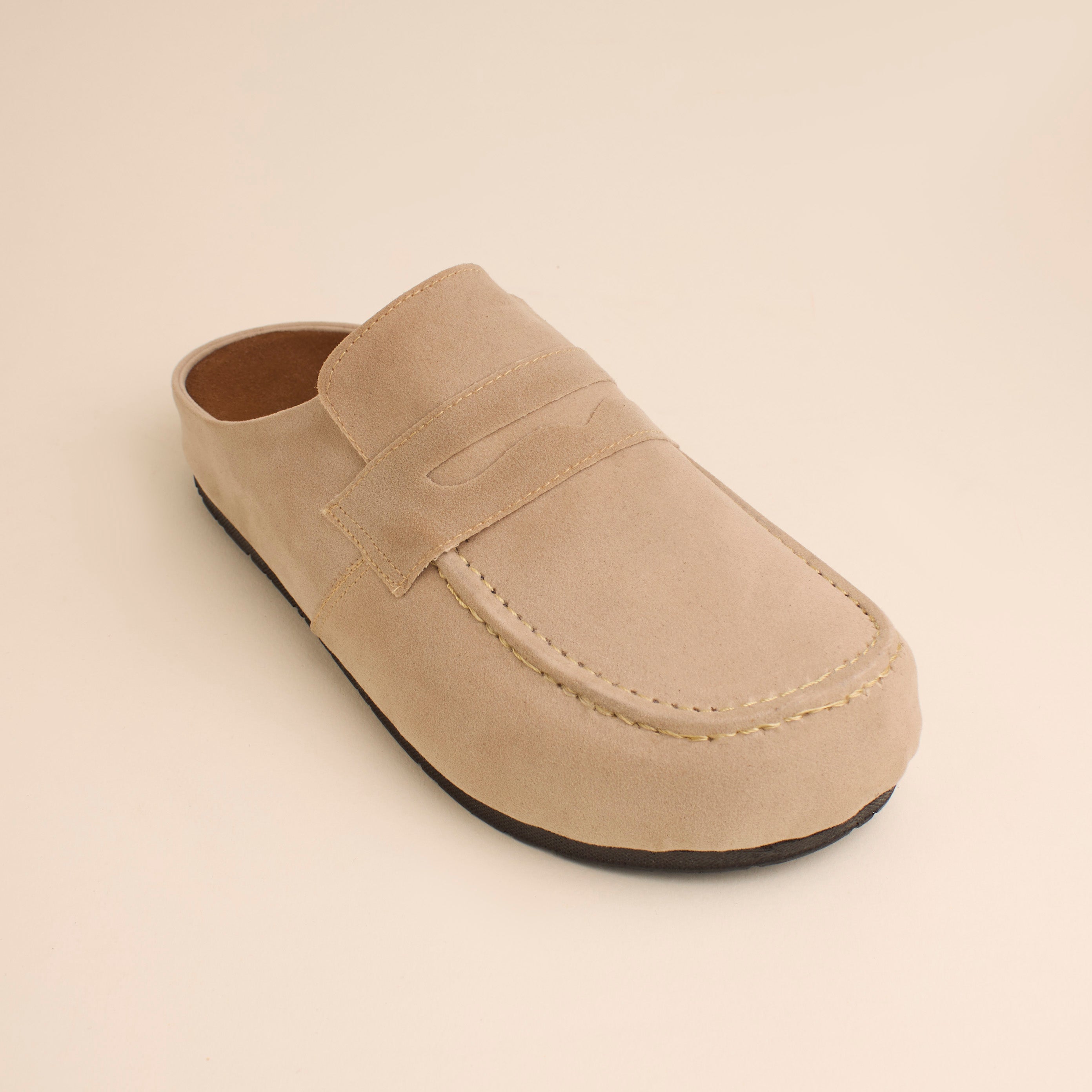 Veloura Clogs (Suede) — handcrafted women's clogs from Glamsy Egypt