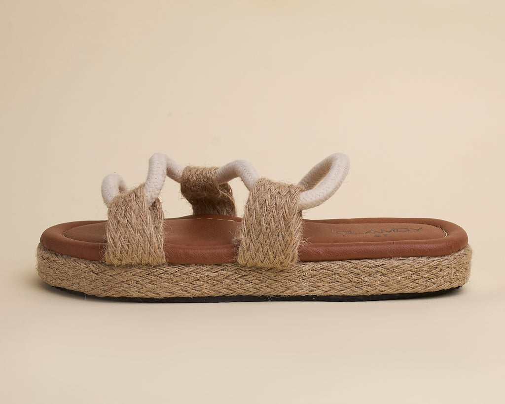Thera Slippers — handcrafted women's slippers from Glamsy Egypt
