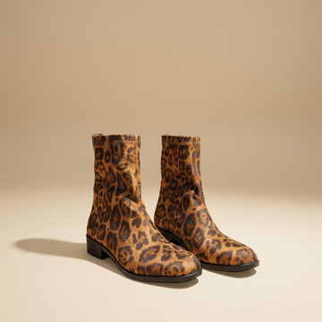 Flora (Leopard Suede)