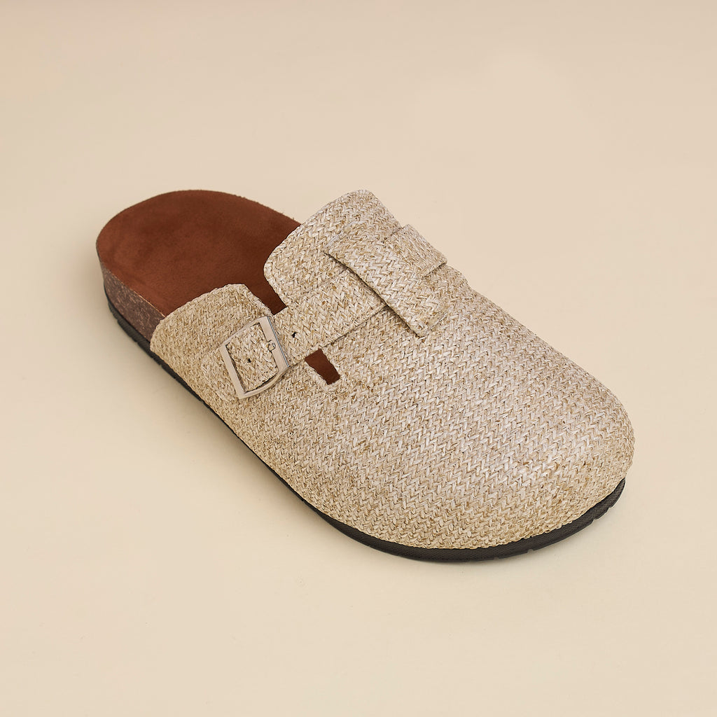 Glamy Clogs (Jute) — handcrafted women's clogs from Glamsy Egypt