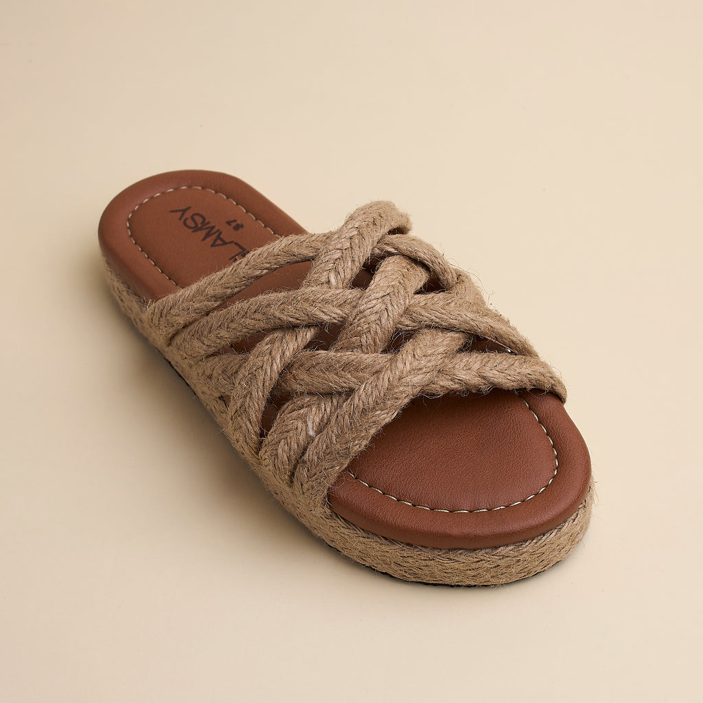Helene Slippers — handcrafted women's slippers from Glamsy Egypt