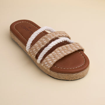 HERA Slippers in Havane