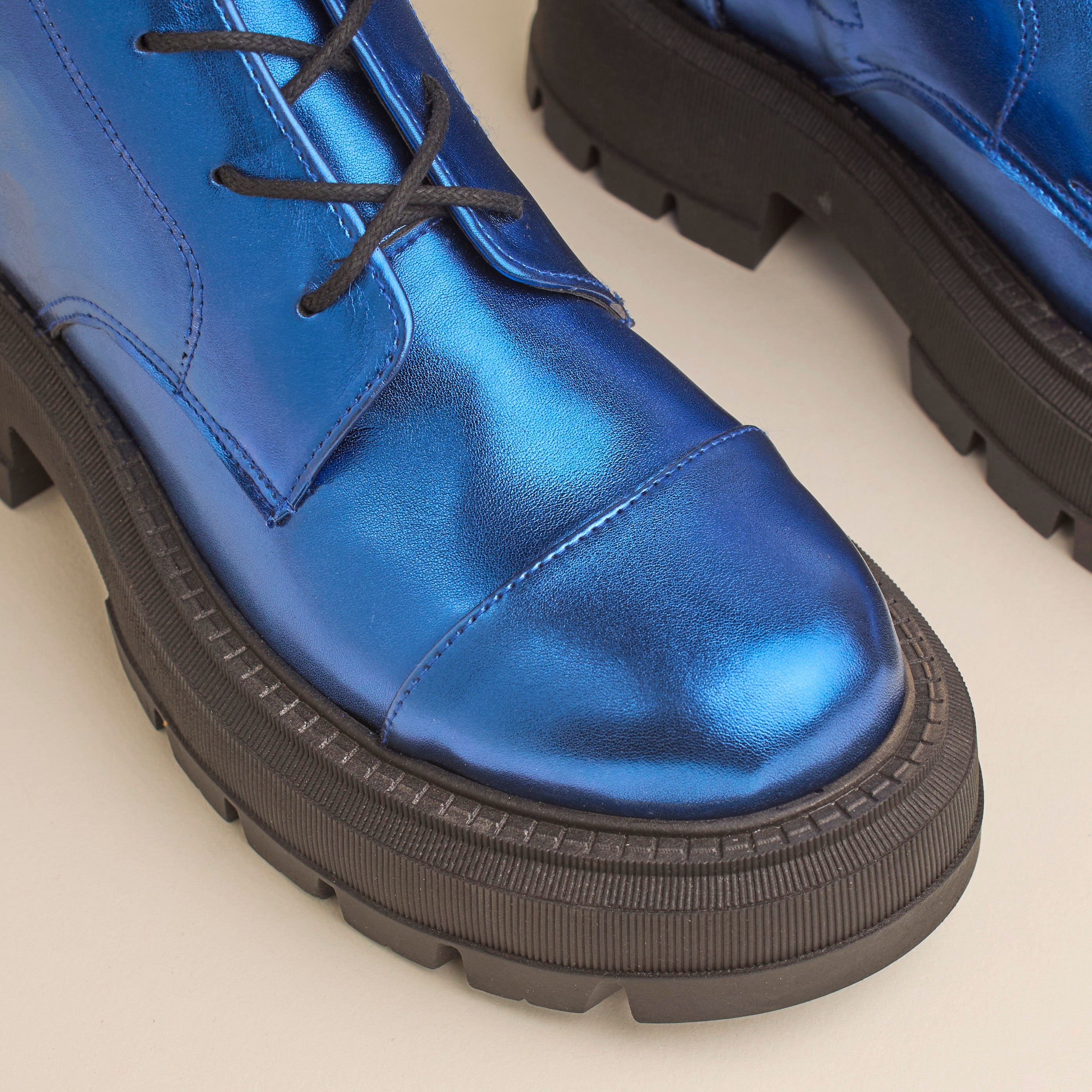 Nova Boots (Metallic) — handcrafted women's boots from Glamsy Egypt