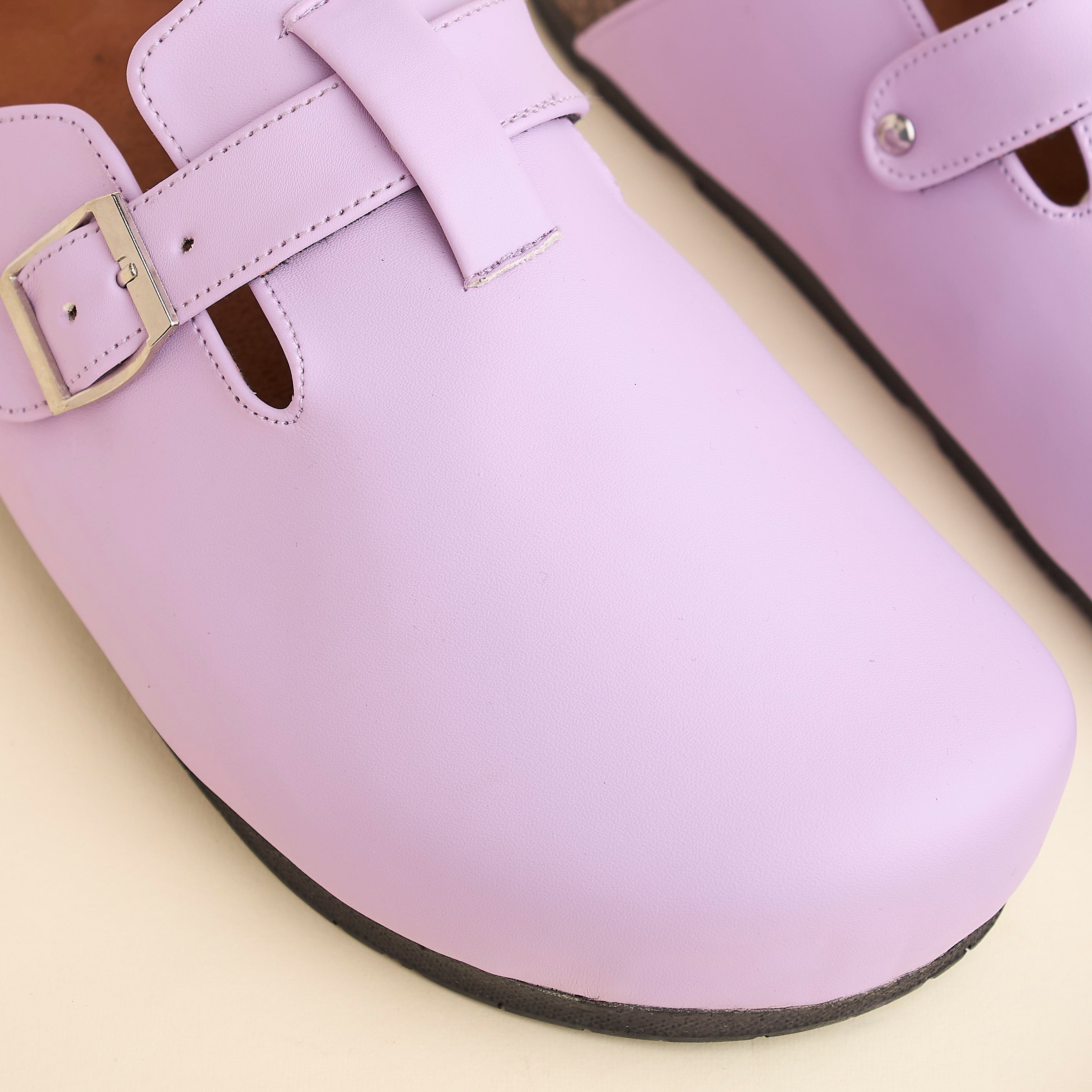 Glamy Clogs (Leather) — handcrafted women's clogs from Glamsy Egypt