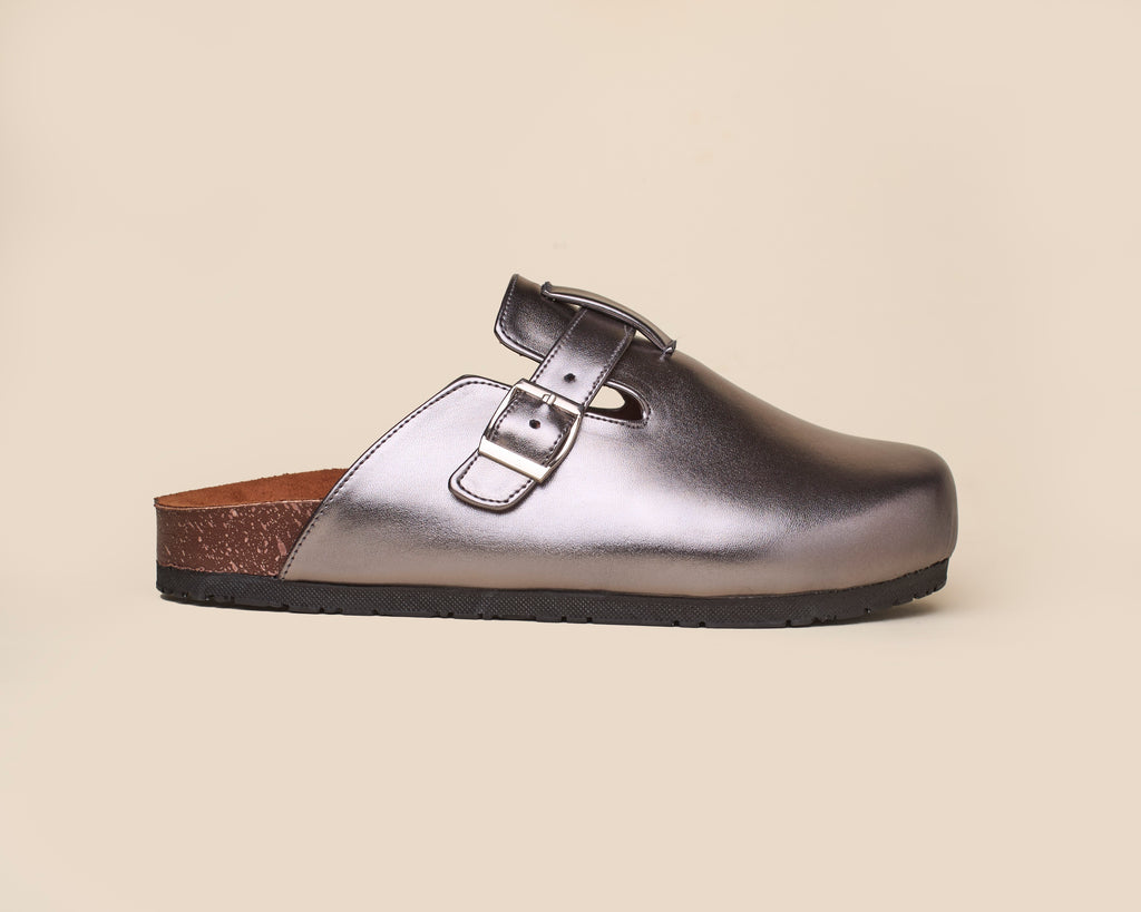 Glamy Clogs (Metallic) — handcrafted women's clogs from Glamsy Egypt