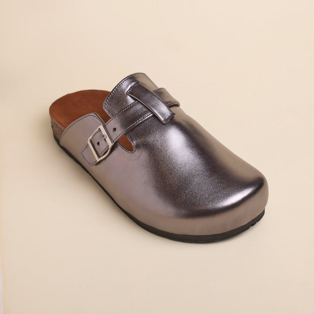 Glamy Clogs (Metallic) — handcrafted women's clogs from Glamsy Egypt