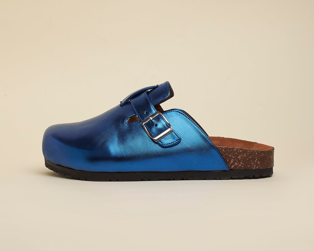 Glamy Clogs (Metallic) — handcrafted women's clogs from Glamsy Egypt