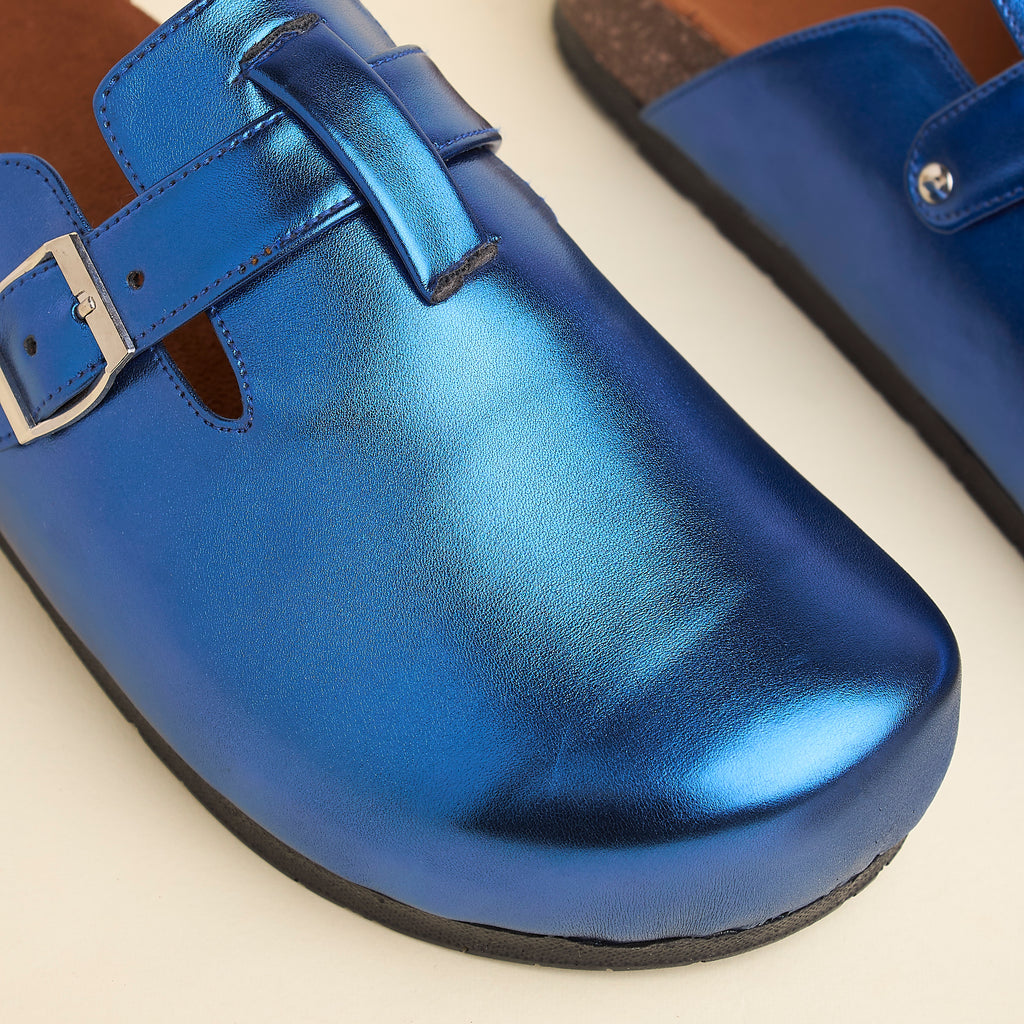 Glamy Clogs (Metallic) — handcrafted women's clogs from Glamsy Egypt