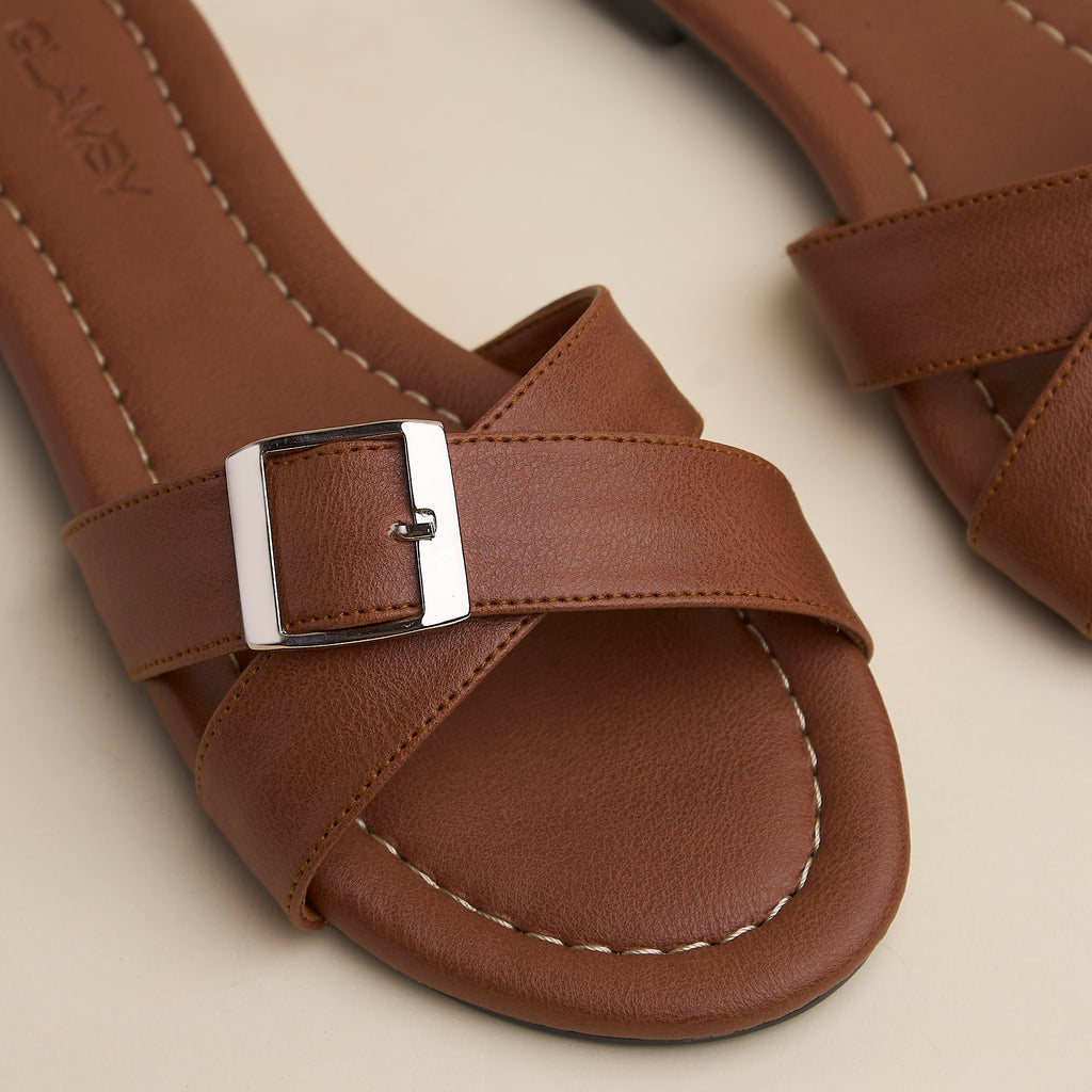 Harmonia Slippers — handcrafted women's slippers from Glamsy Egypt