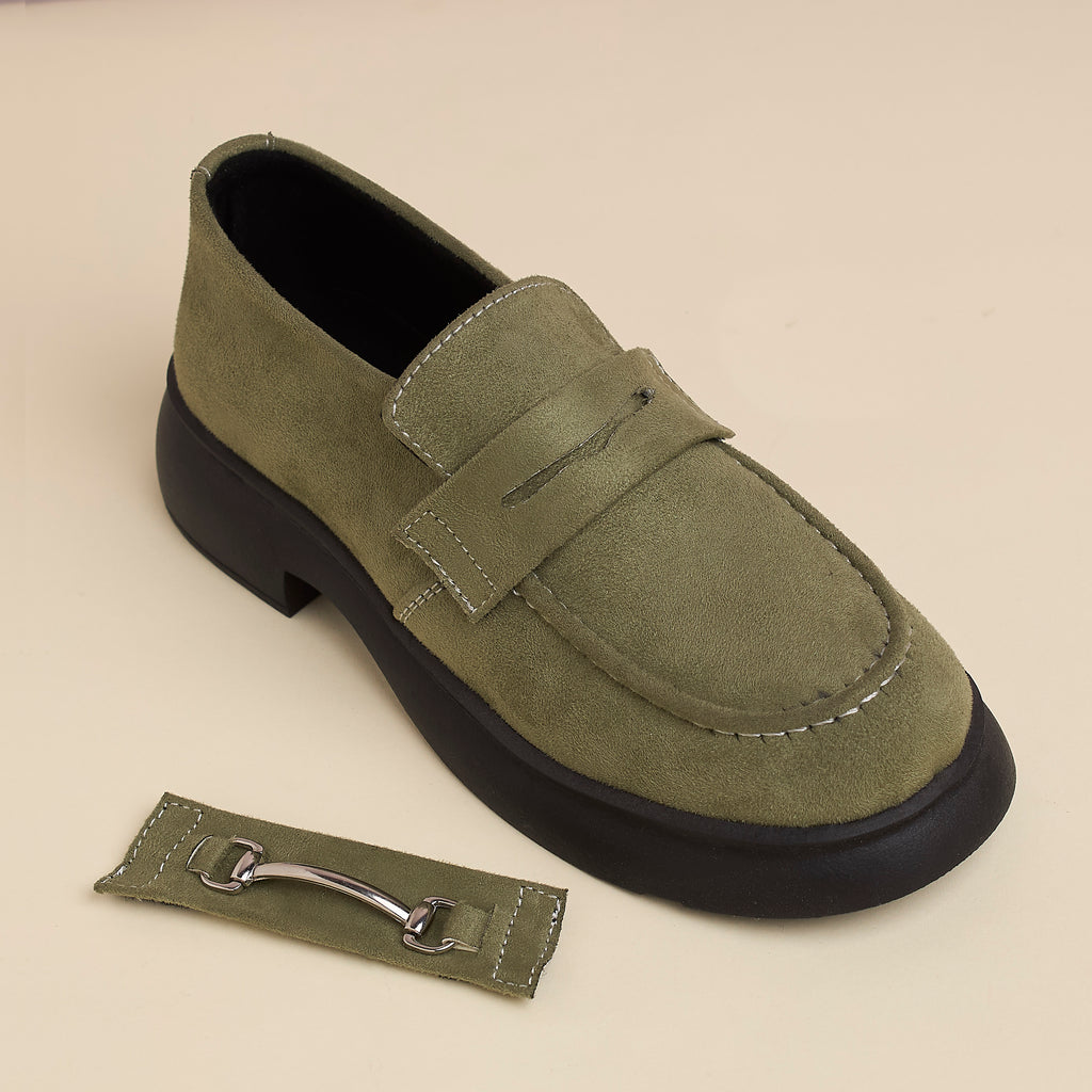 Luna Loafers — handcrafted women's loafers from Glamsy Egypt