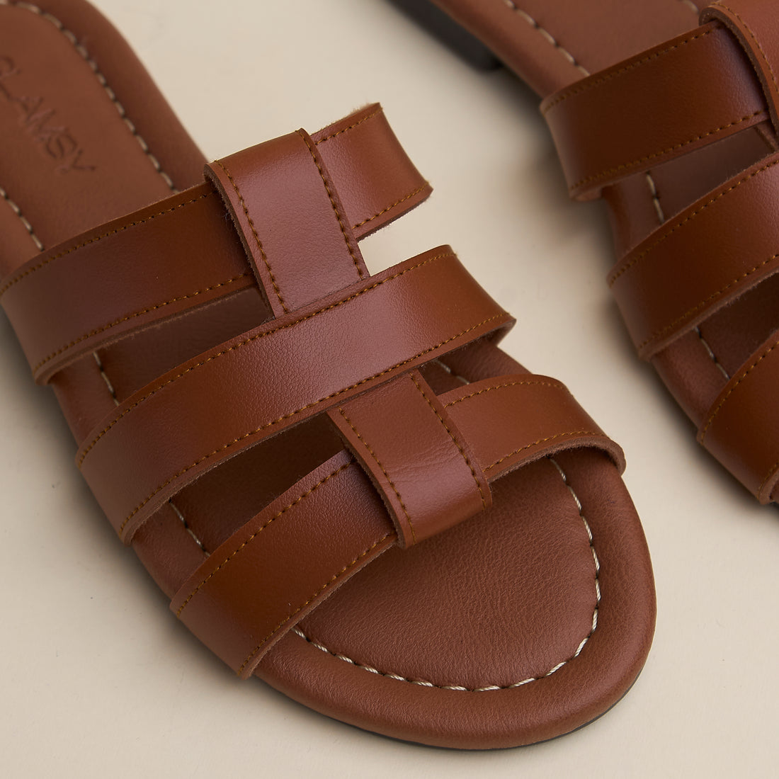 Thalia Slippers — handcrafted women's slippers from Glamsy Egypt