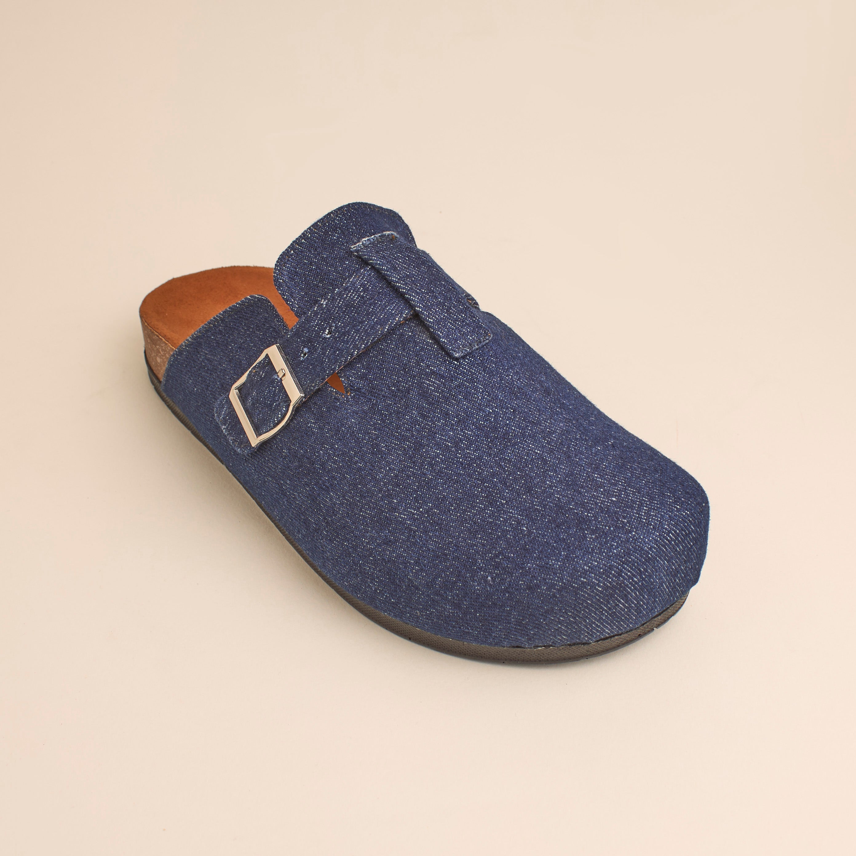Glamy Clogs (Denim) — handcrafted women's clogs from Glamsy Egypt