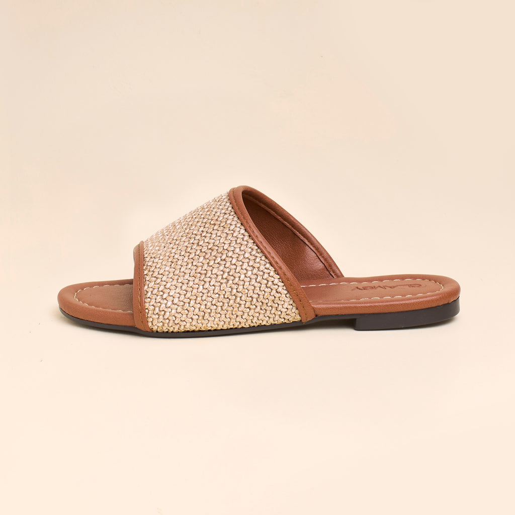 Sienna Slippers — handcrafted women's slippers from Glamsy Egypt