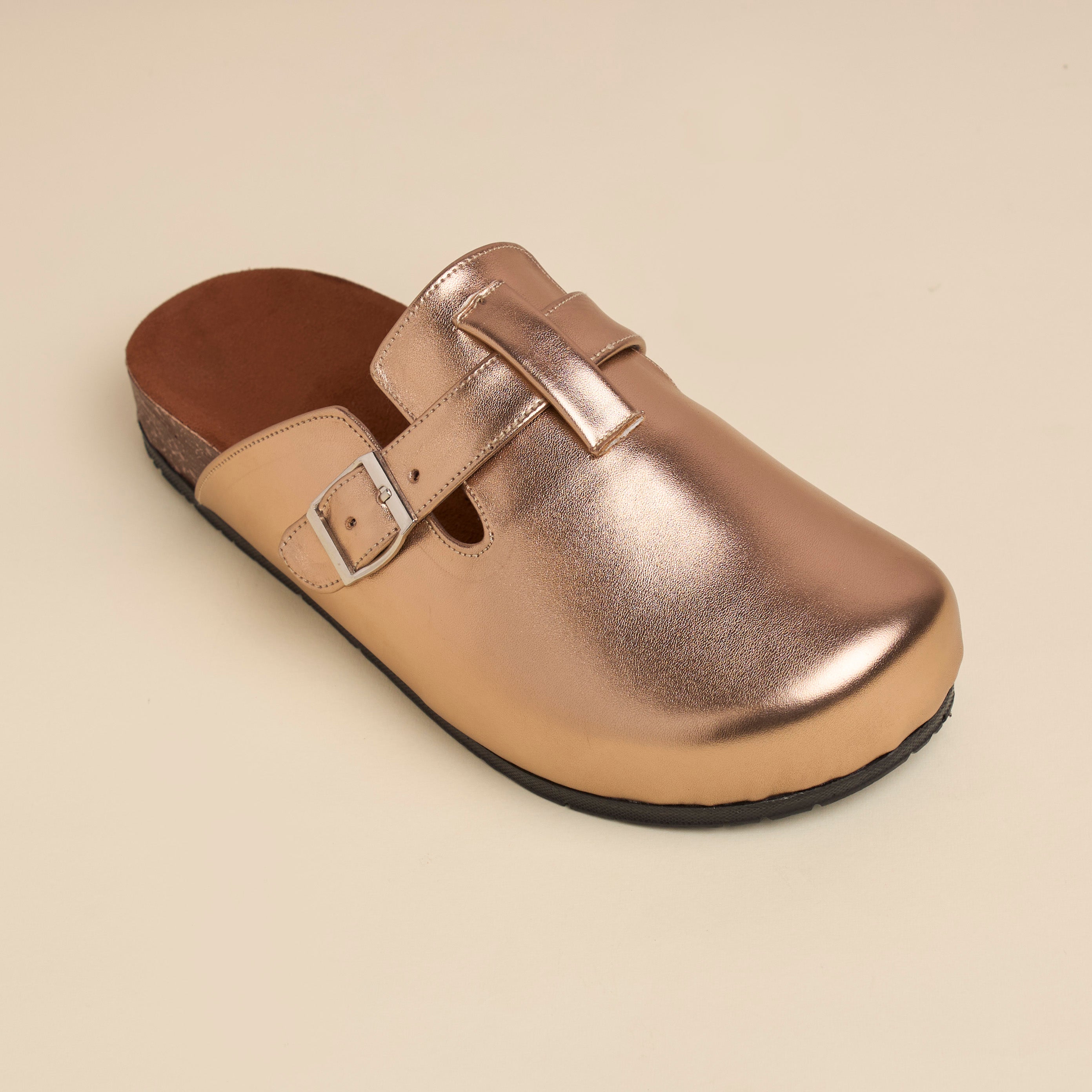 Glamy Clogs (Metallic) — handcrafted women's clogs from Glamsy Egypt