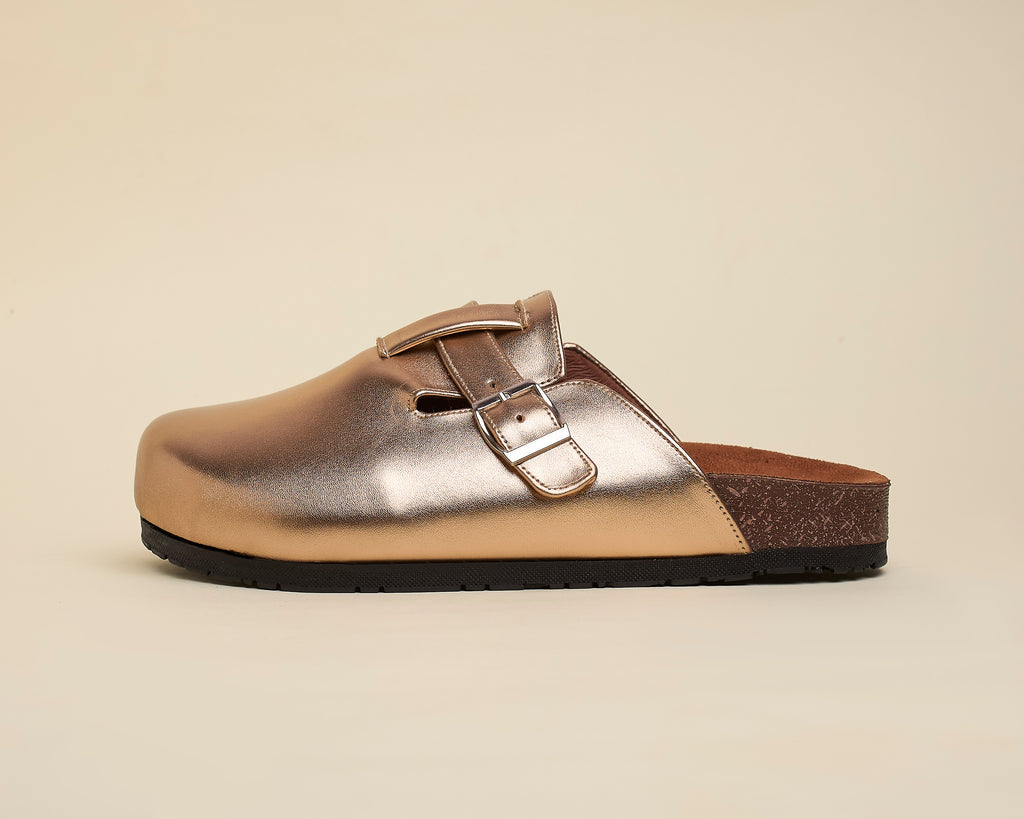 Glamy Clogs (Metallic) — handcrafted women's clogs from Glamsy Egypt