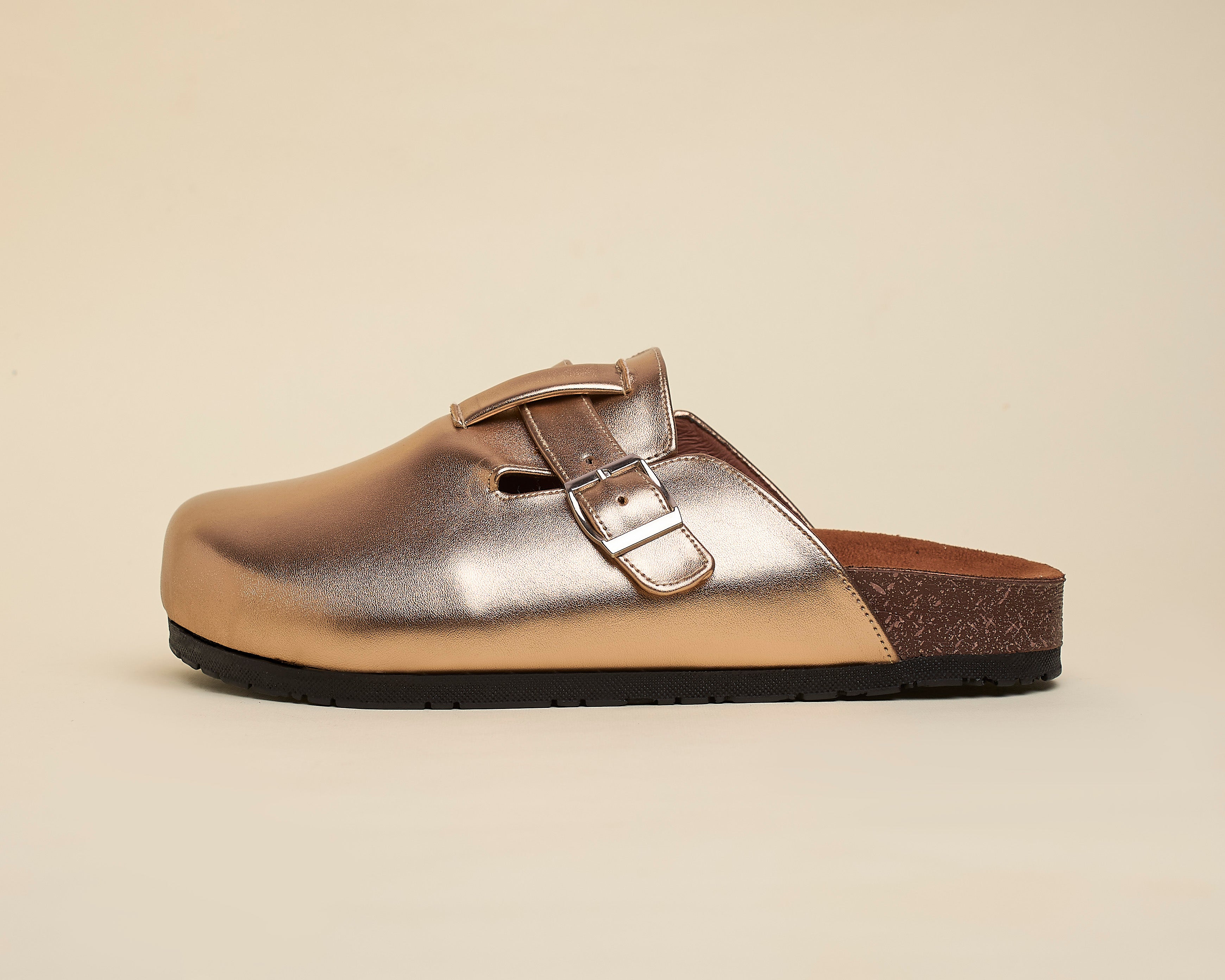 Glamy Clogs (Metallic) — handcrafted women's clogs from Glamsy Egypt