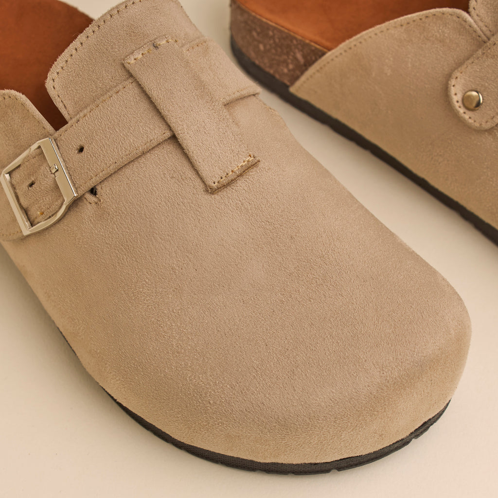 Glamy Clogs (Suede) — handcrafted women's clogs from Glamsy Egypt