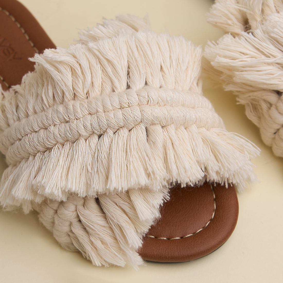 Nyssa Slippers (Macramé)