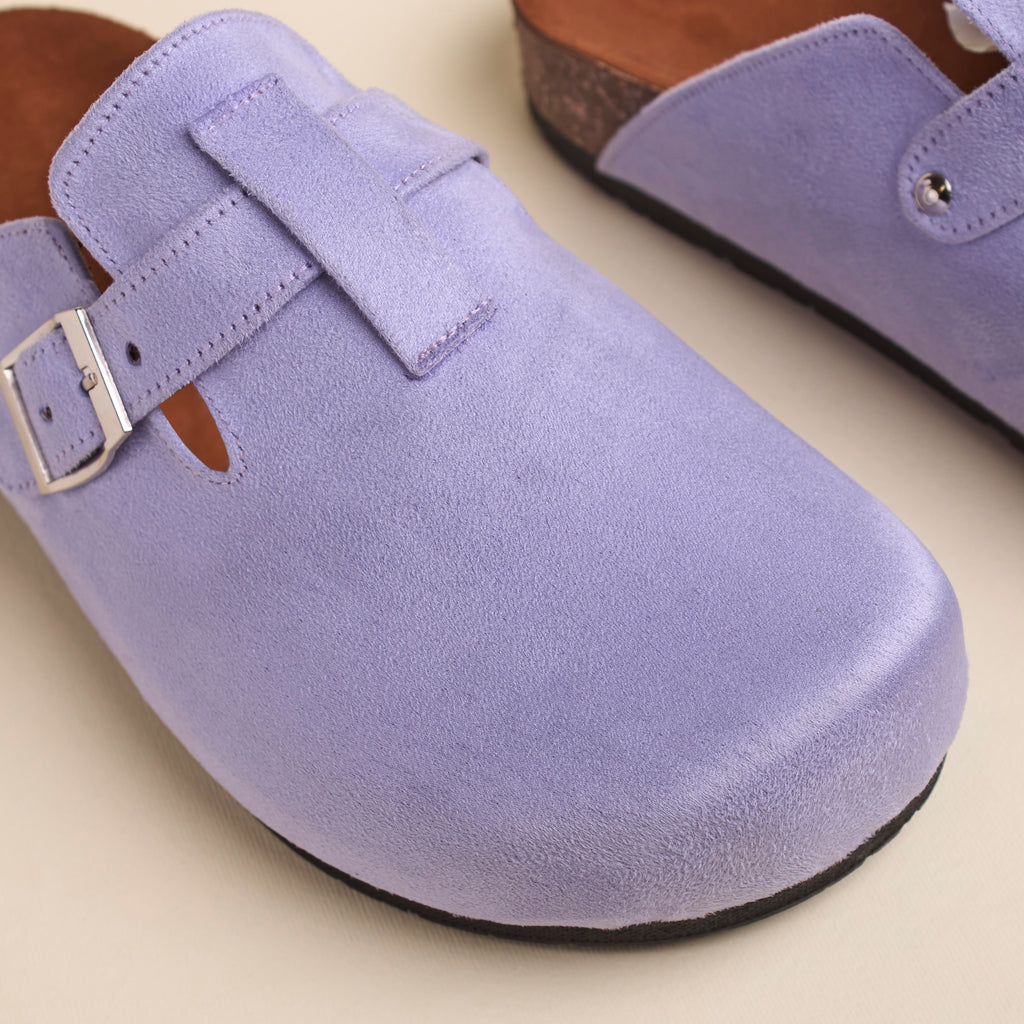 Glamy Clogs (Suede) — handcrafted women's clogs from Glamsy Egypt