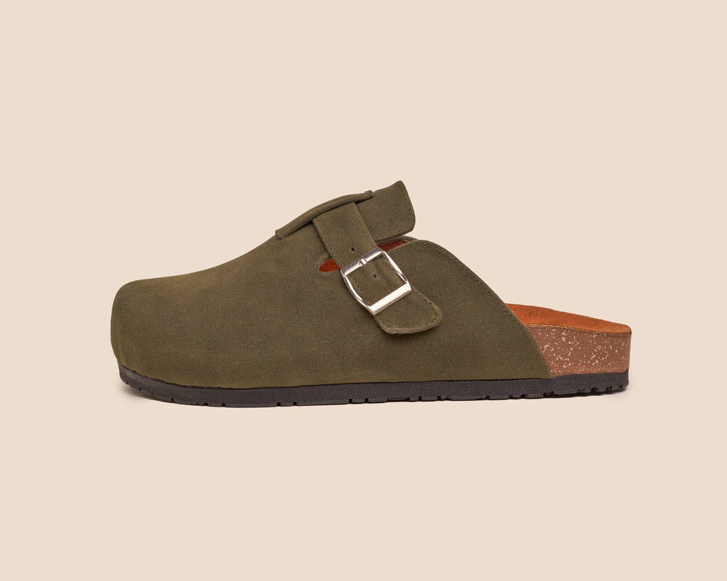 Glamy Clogs (Suede) — handcrafted women's clogs from Glamsy Egypt