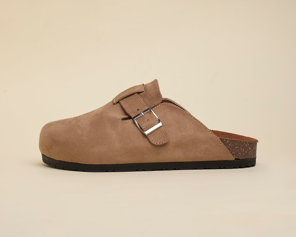 Glamy Clogs (Suede) — handcrafted women's clogs from Glamsy Egypt