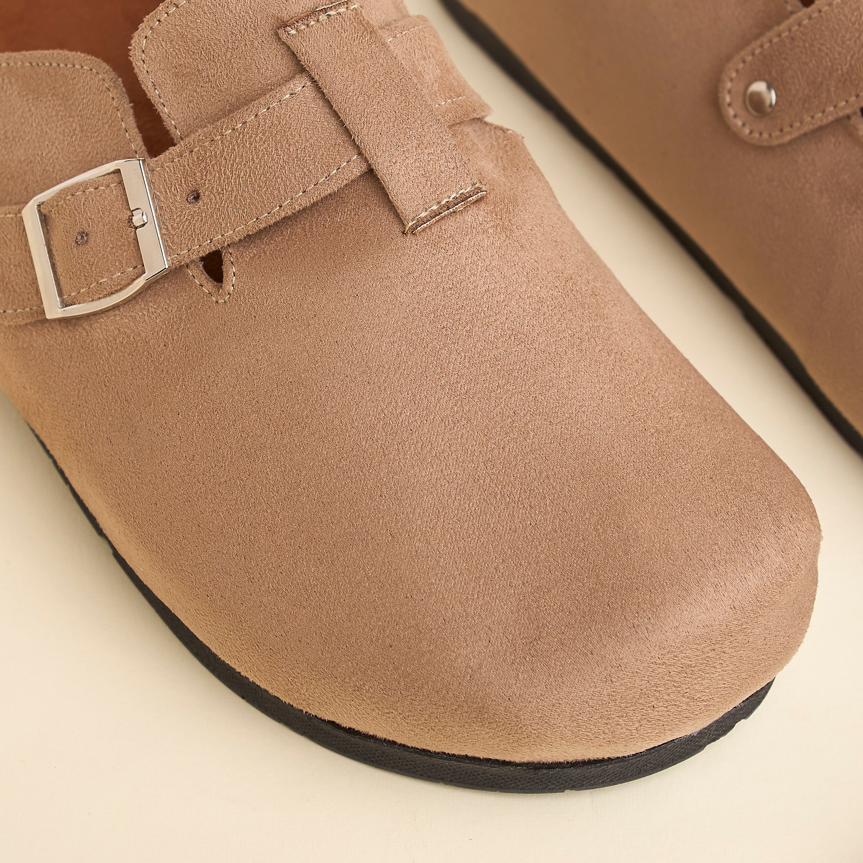 Glamy Clogs (Suede) — handcrafted women's clogs from Glamsy Egypt