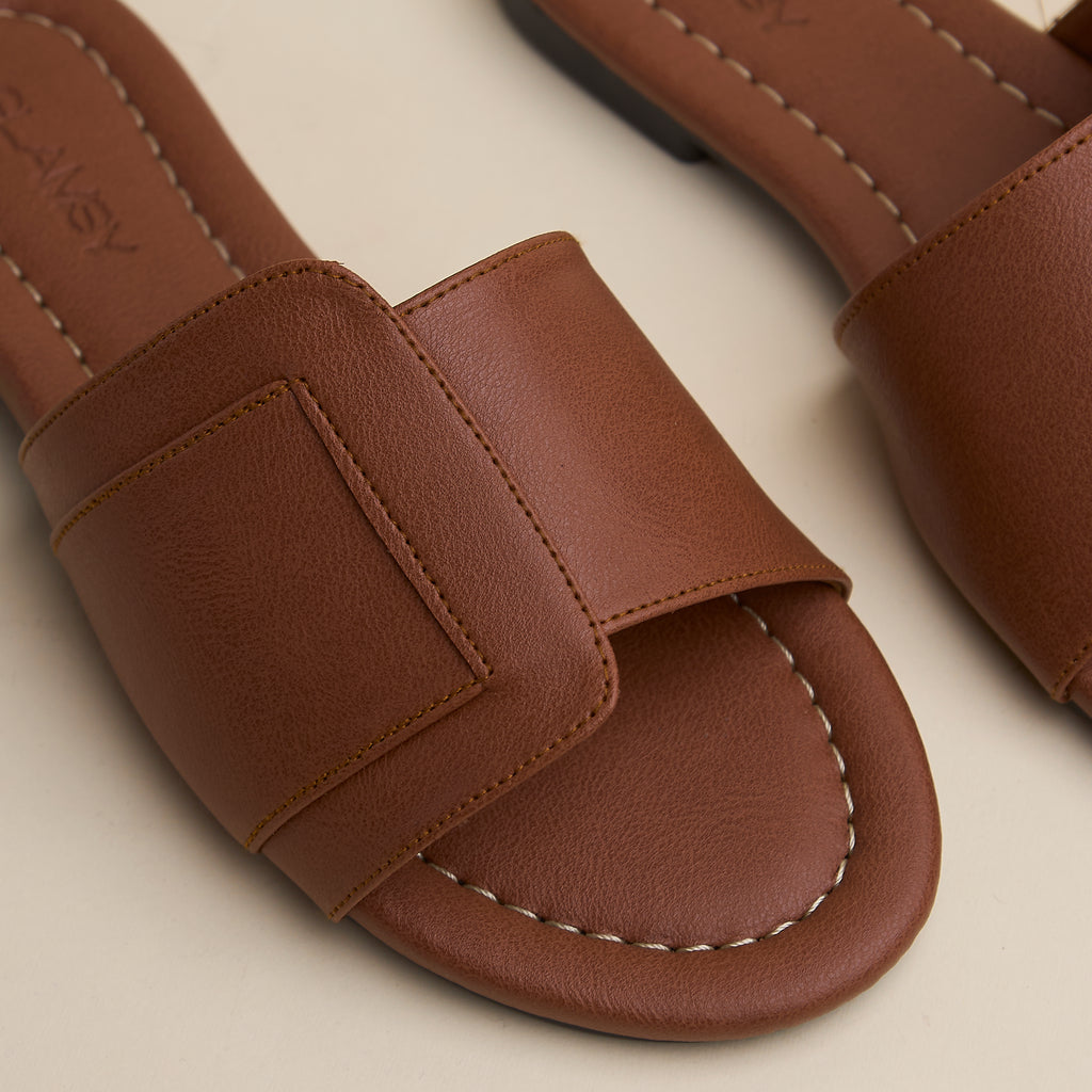 Selene Slippers — handcrafted women's slippers from Glamsy Egypt