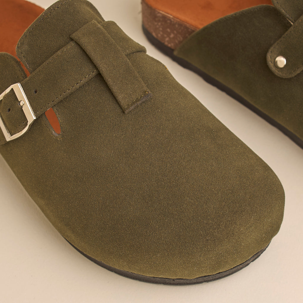 Glamy Clogs (Suede) — handcrafted women's clogs from Glamsy Egypt