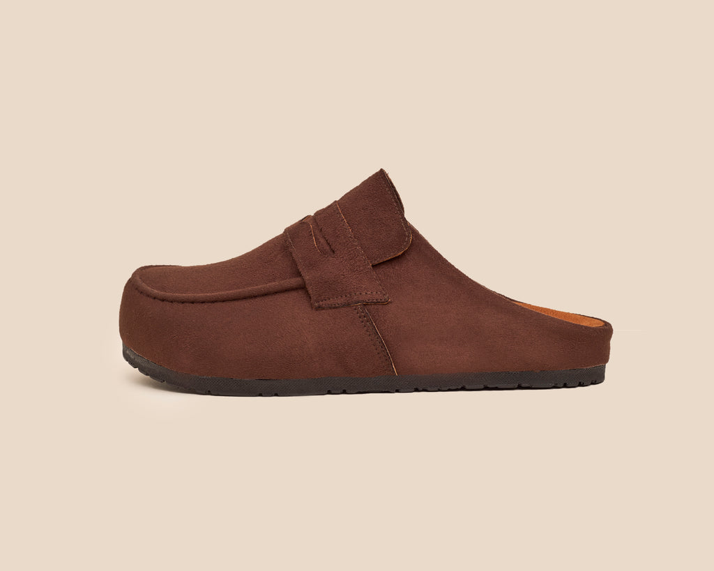 Veloura Clogs (Suede) — handcrafted women's clogs from Glamsy Egypt