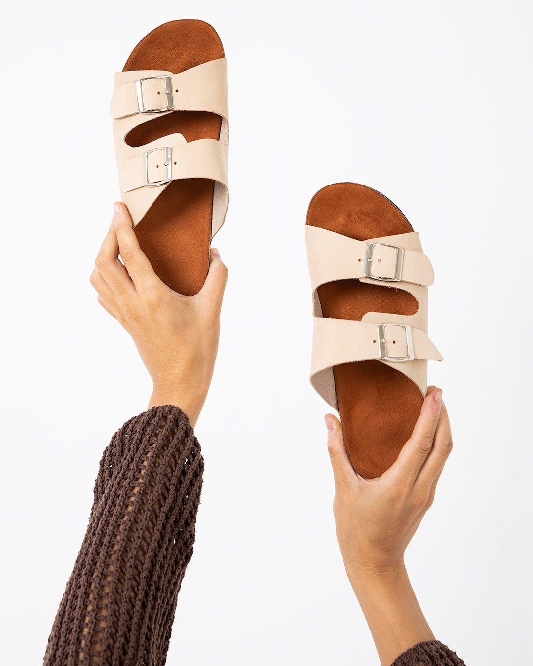 Cherra Sandals (Beige)