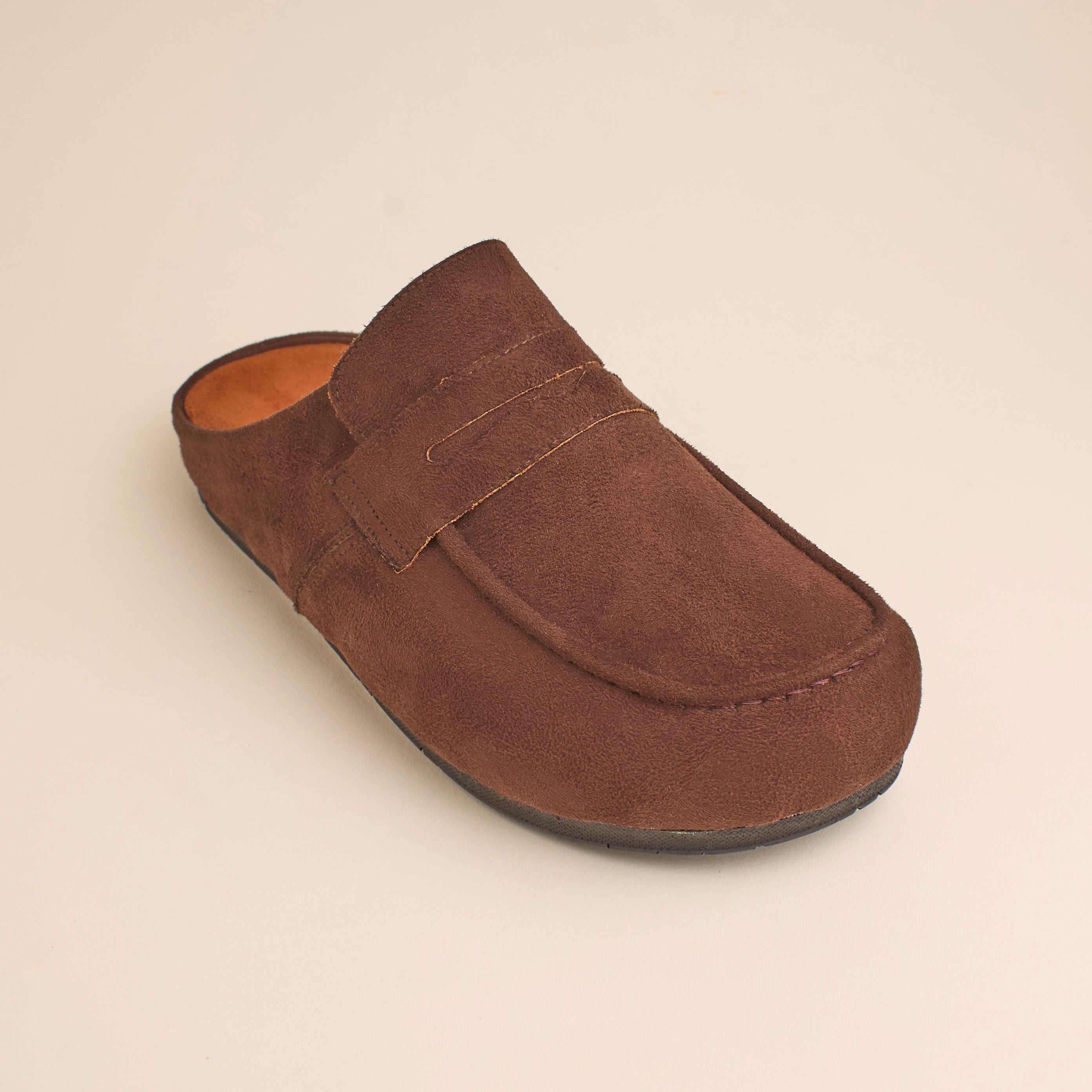 Veloura Clogs (Suede) — handcrafted women's clogs from Glamsy Egypt
