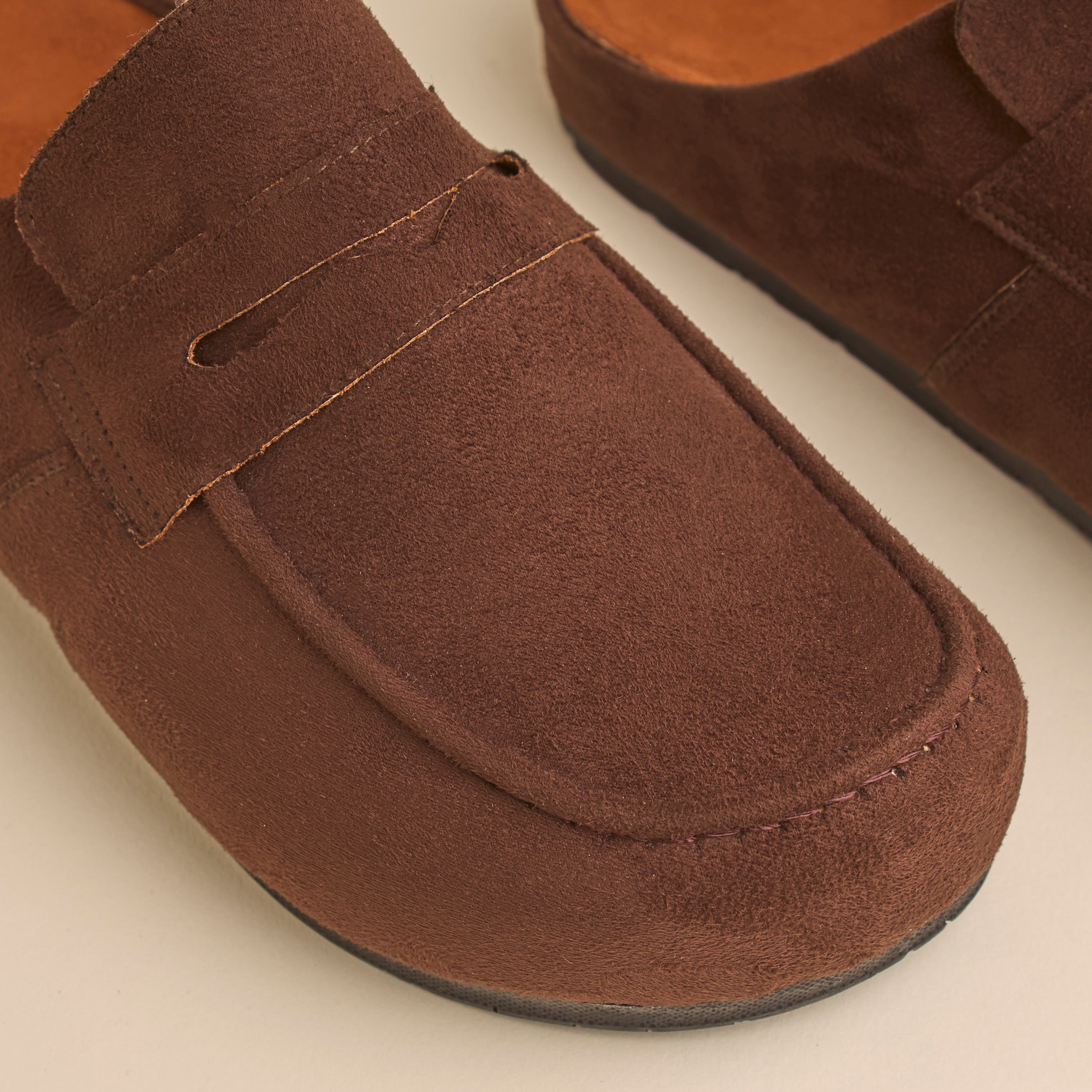 Veloura Clogs (Suede) — handcrafted women's clogs from Glamsy Egypt