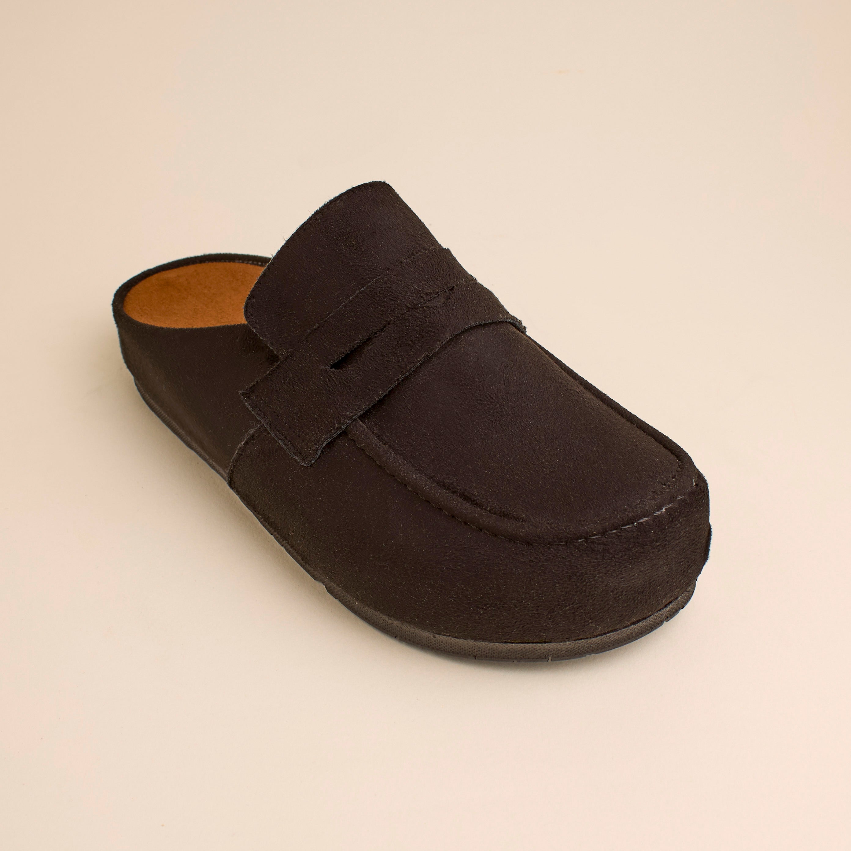 Veloura Clogs (Suede) — handcrafted women's clogs from Glamsy Egypt