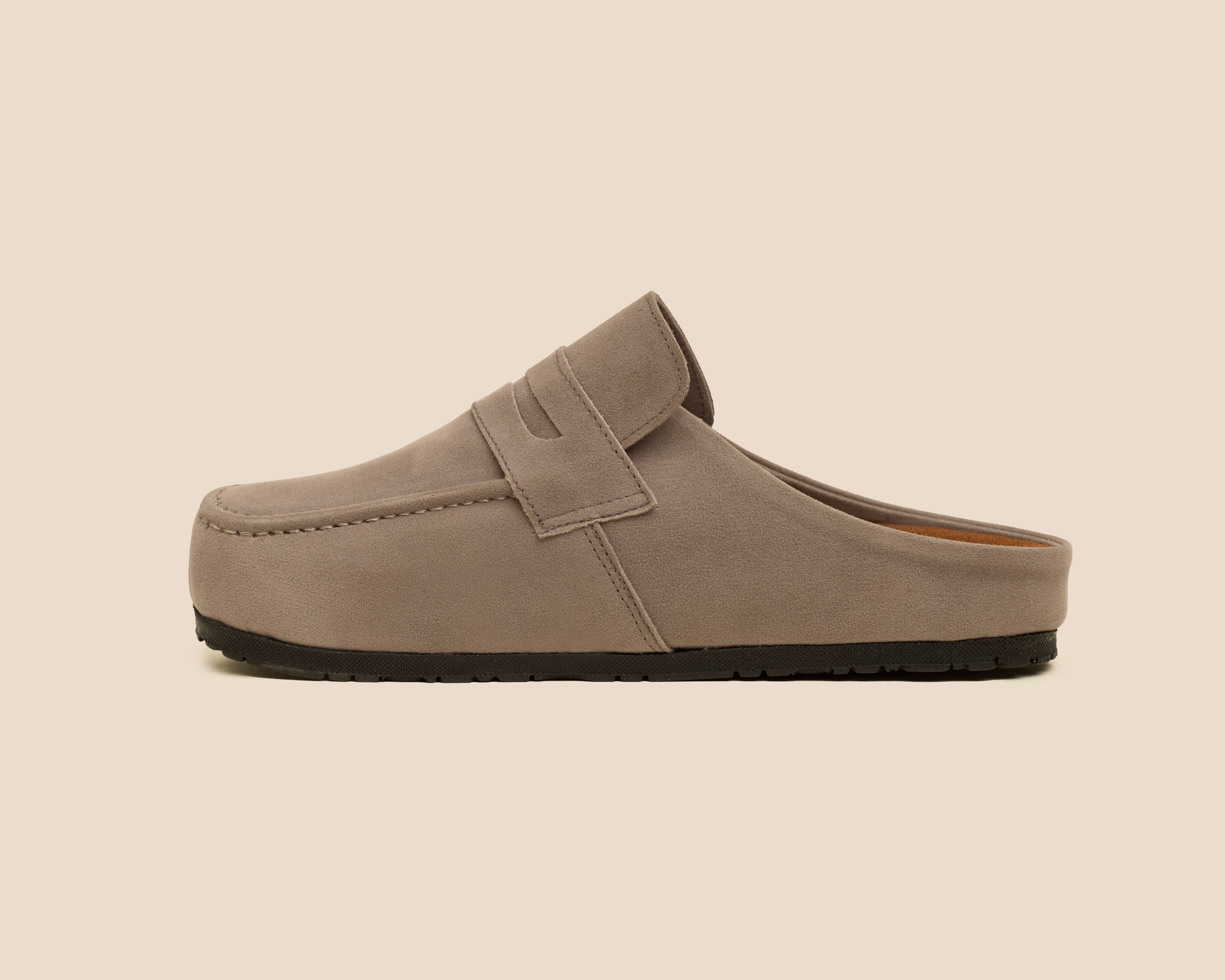 Veloura Clogs (Suede) — handcrafted women's clogs from Glamsy Egypt