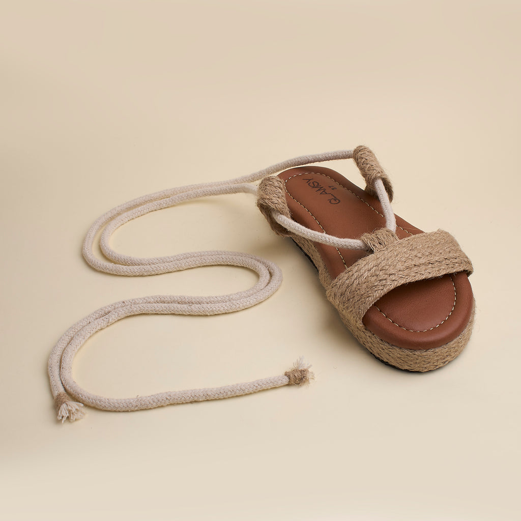Ophelia Sandals — handcrafted women's sandals from Glamsy Egypt
