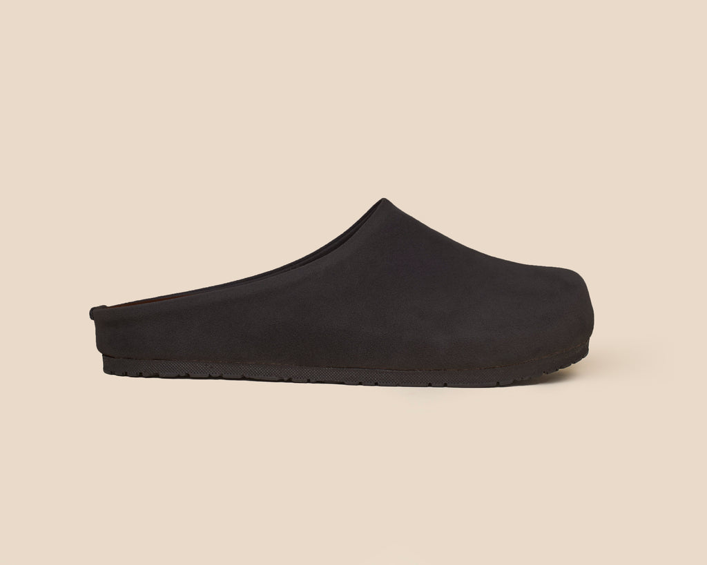 Minimal Clogs (Suede) — handcrafted women's clogs from Glamsy Egypt