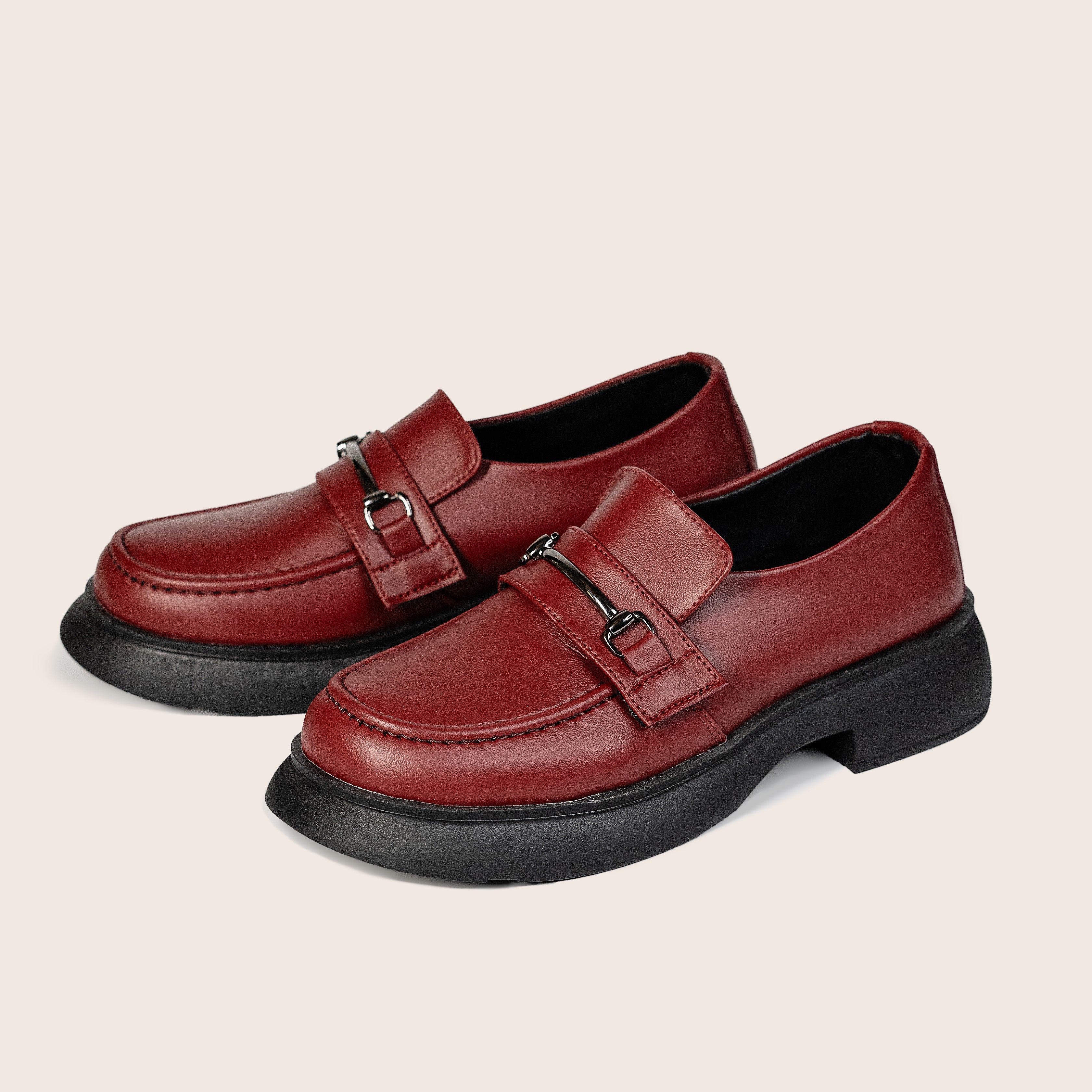 Luna Loafers — handcrafted women's loafers from Glamsy Egypt