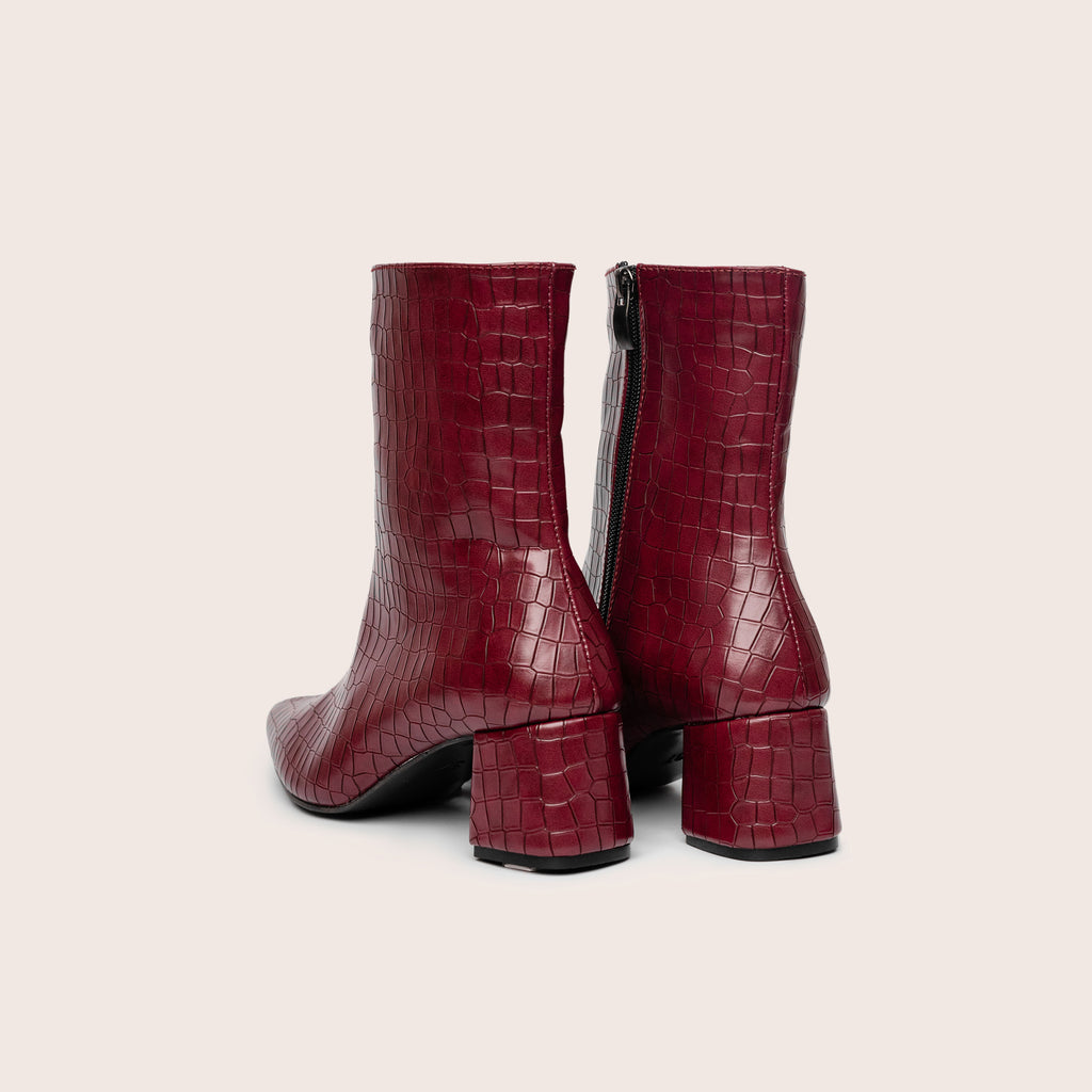 CÉLIA Croc Boots — handcrafted women's boots from Glamsy Egypt