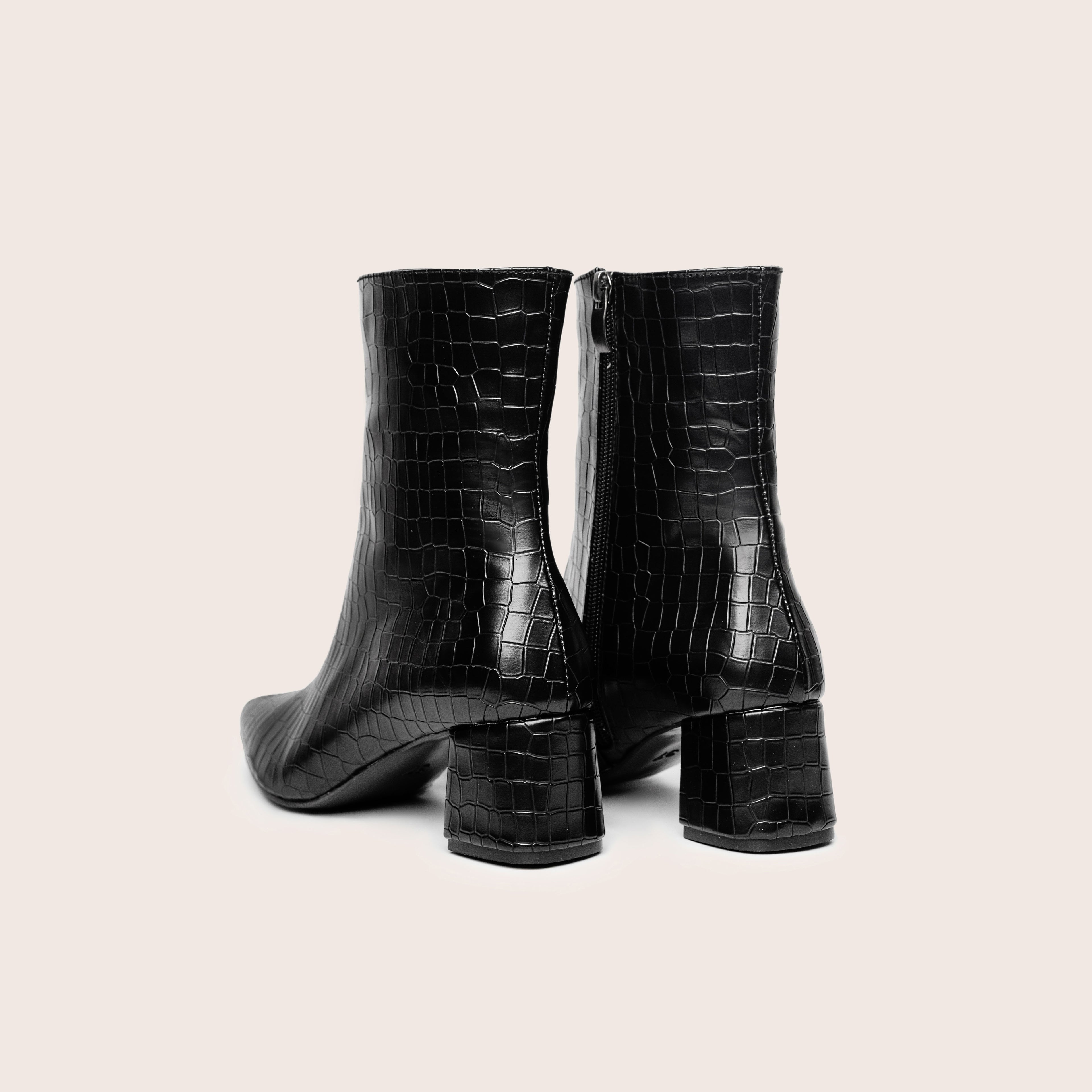CÉLIA Croc Boots — handcrafted women's boots from Glamsy Egypt
