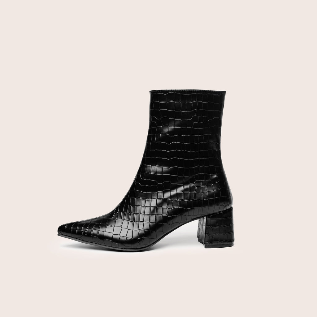 CÉLIA Croc Boots — handcrafted women's boots from Glamsy Egypt