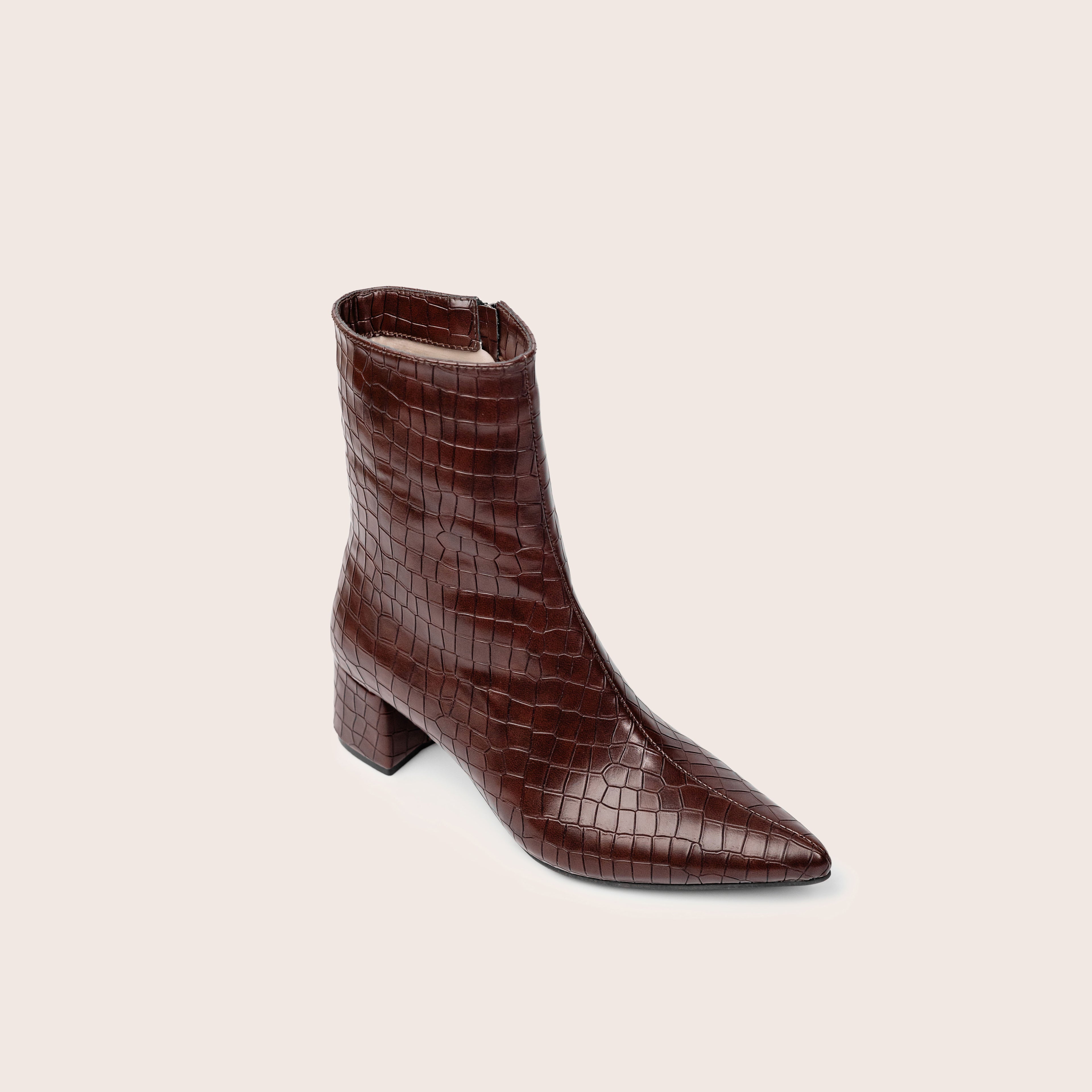 CÉLIA Croc Boots — handcrafted women's boots from Glamsy Egypt