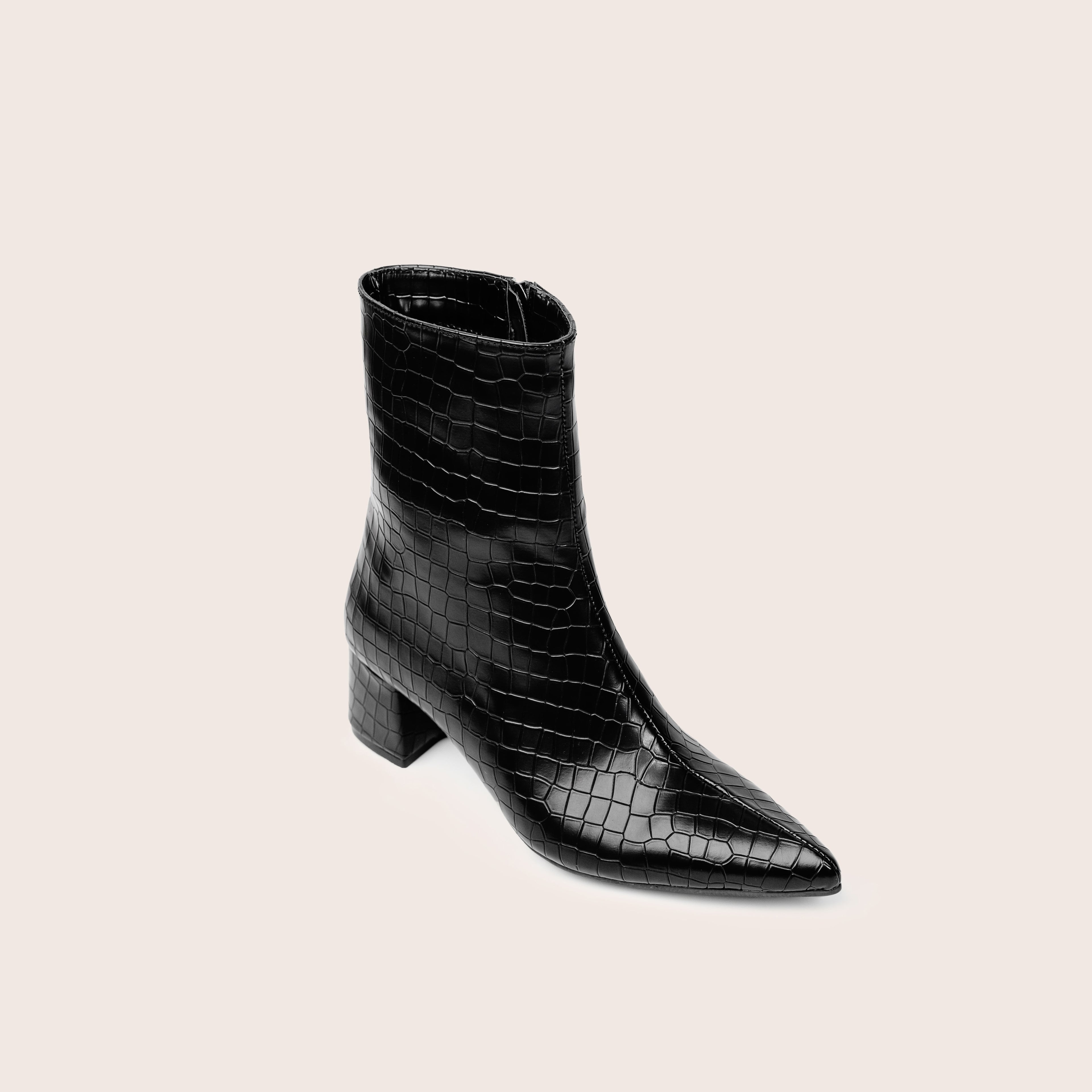 CÉLIA Croc Boots — handcrafted women's boots from Glamsy Egypt